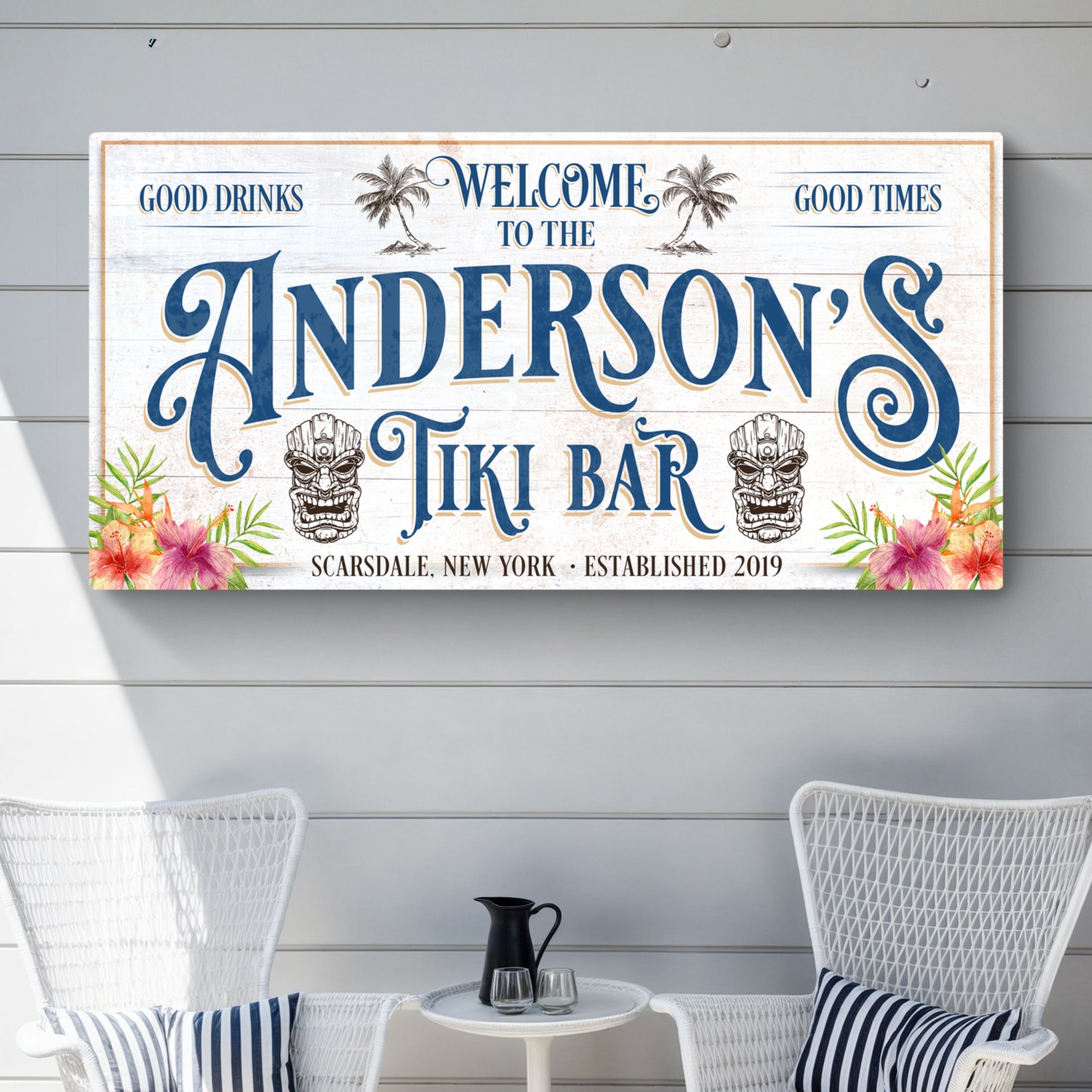 Personalized Tiki Bar Sign II on sale at MyriadMart