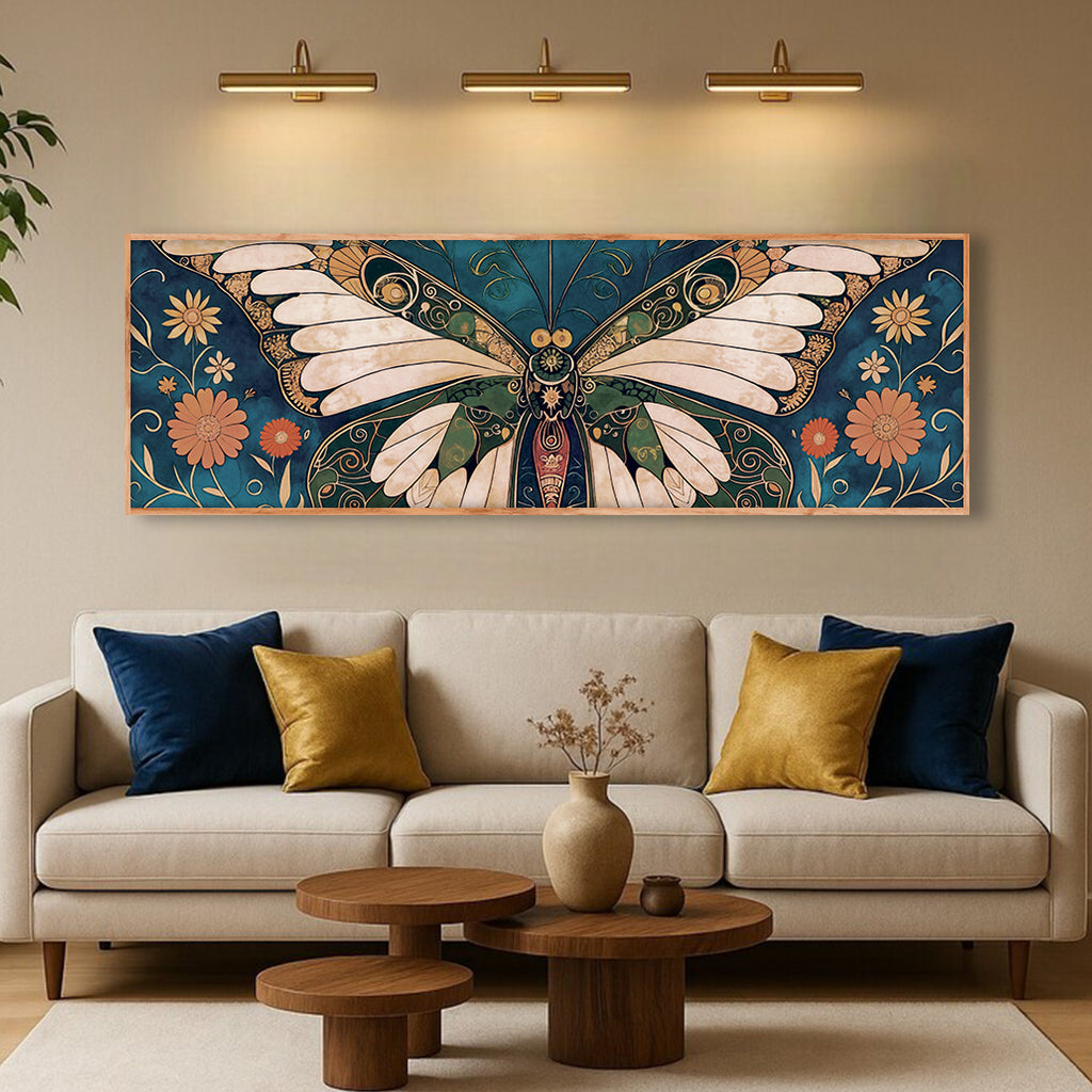 Abstract Vintage Butterfly Wall Art on sale at MyriadMart