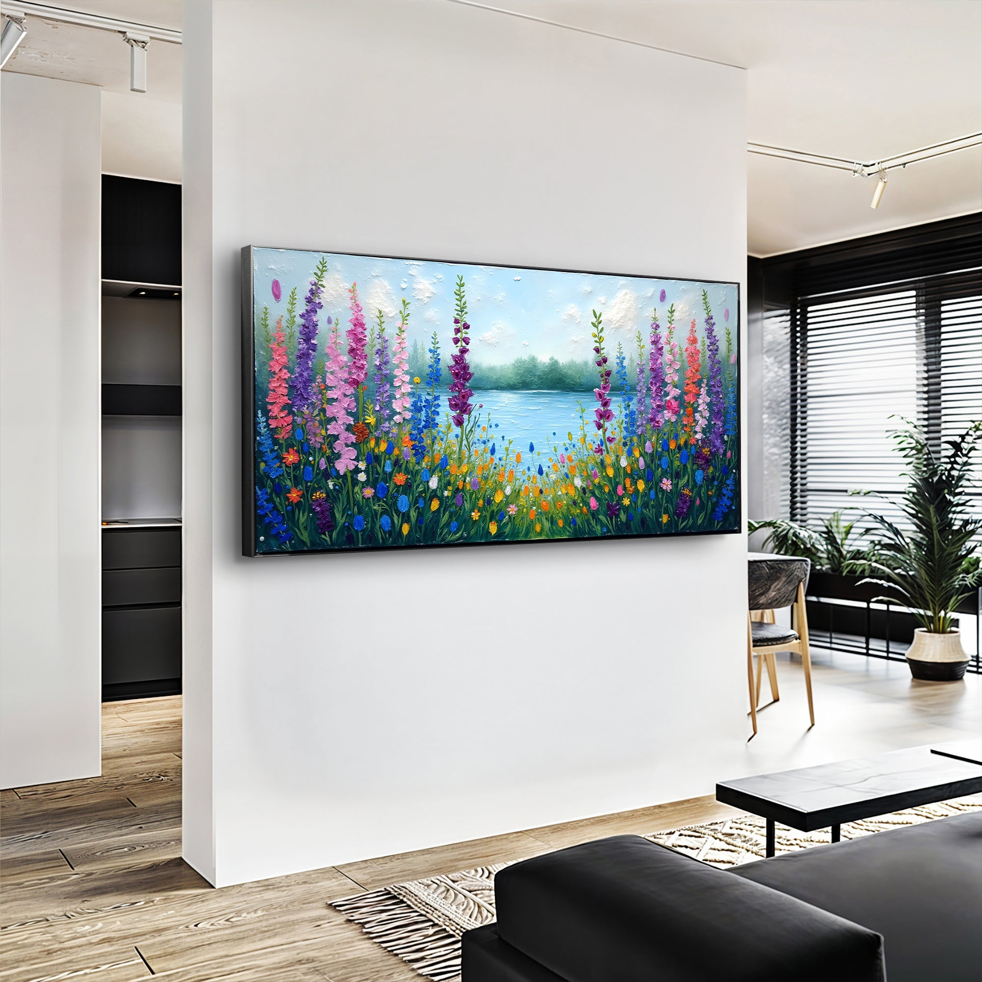 Alphine Meadow Impasto Wall Art on sale at MyriadMart