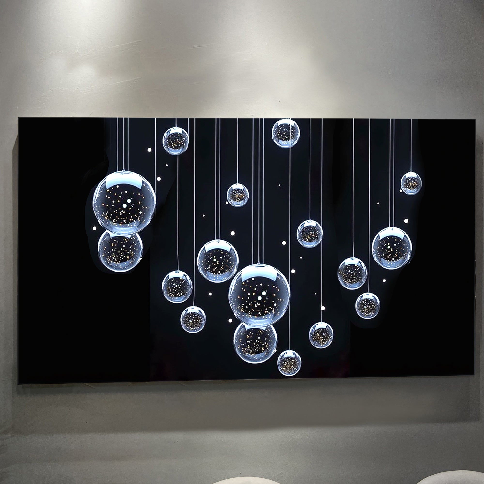 Modern Abstract Bubbles Wall Art on sale at MyriadMart