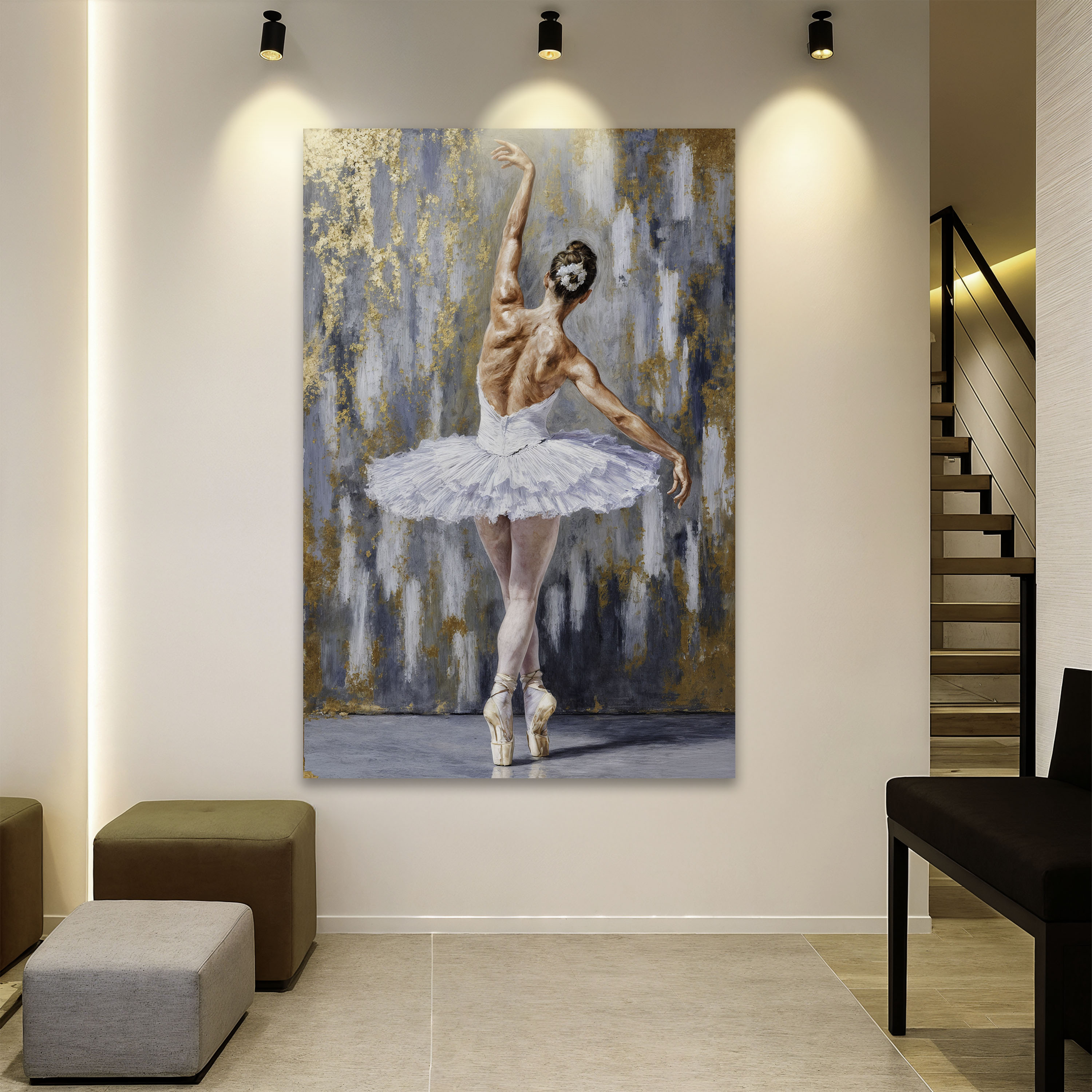Modern Ballet Elegance Wall Art on sale at MyriadMart