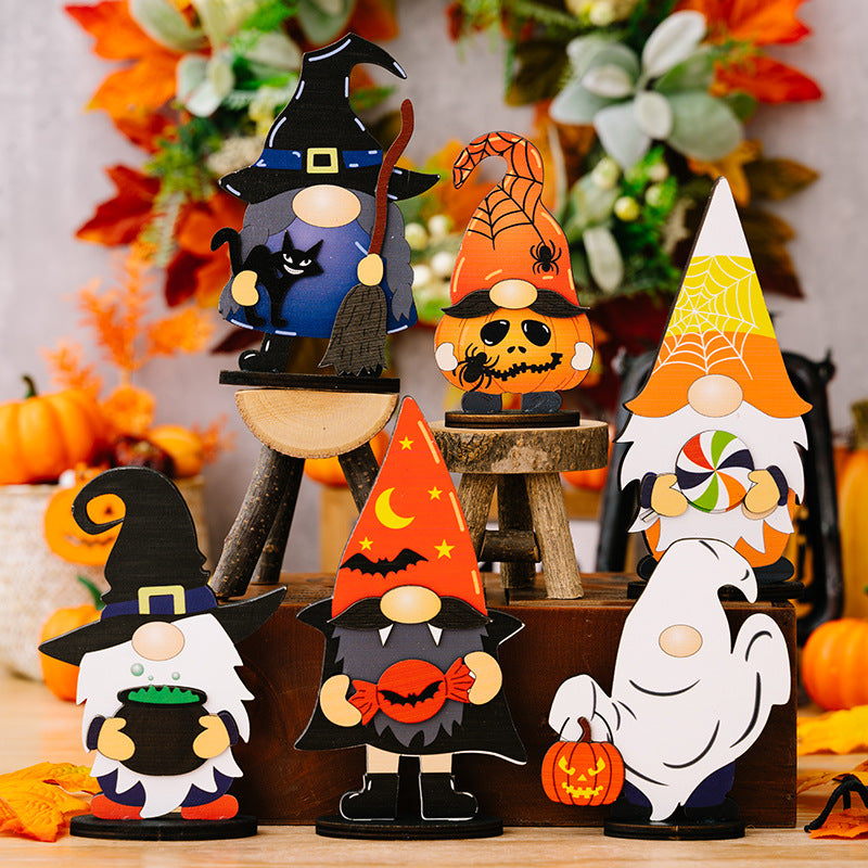 Assorted 2-Piece Halloween Element Ornaments - MyriadMart