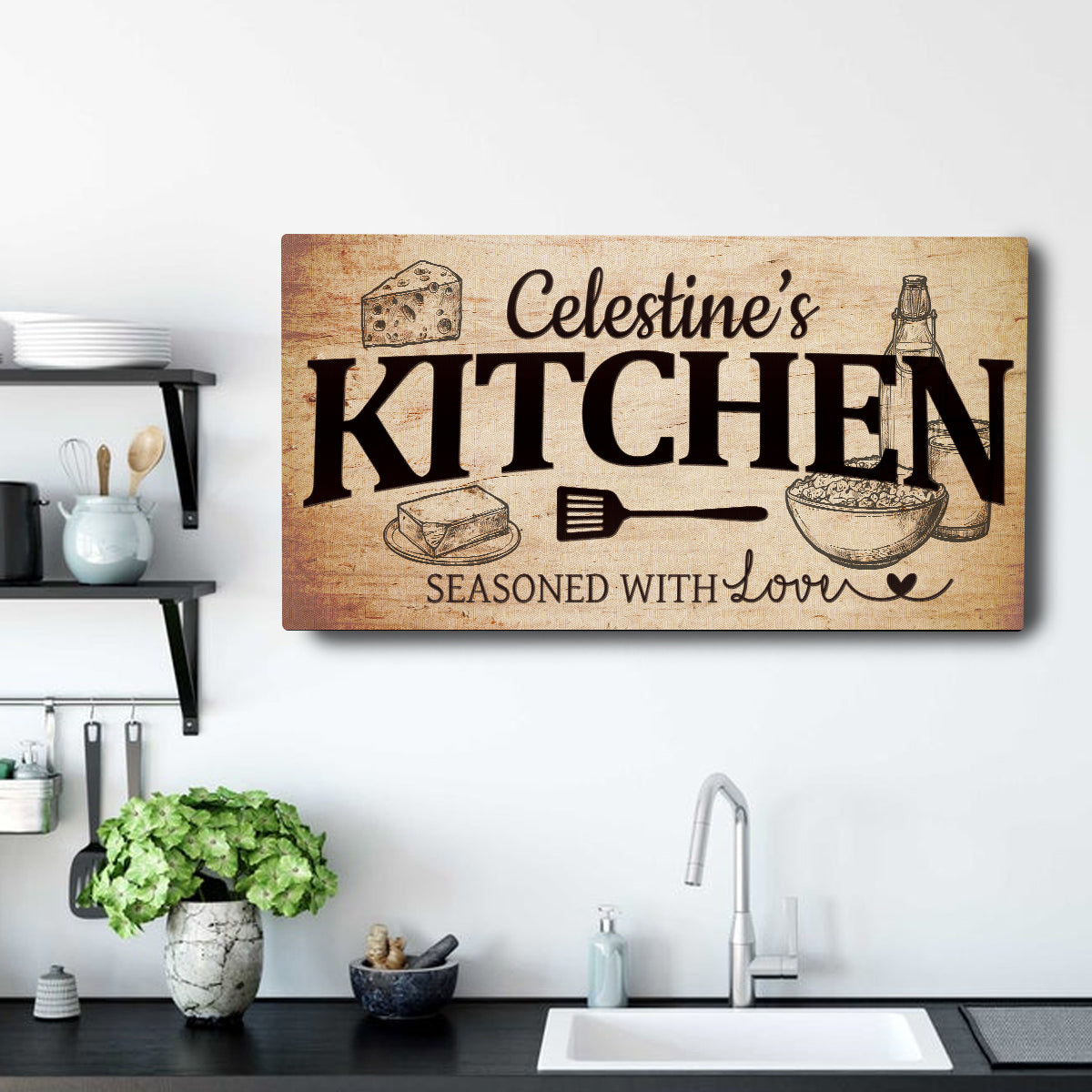 Your Kitchen Sign on sale at MyriadMart