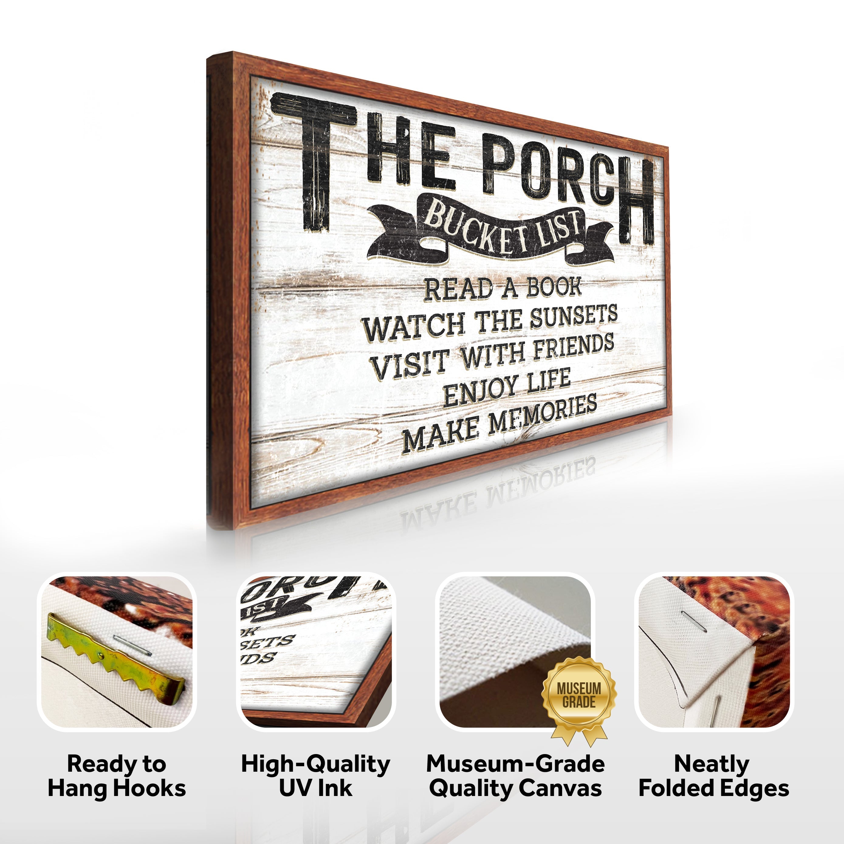 The Porch Bucket Sign on sale at MyriadMart