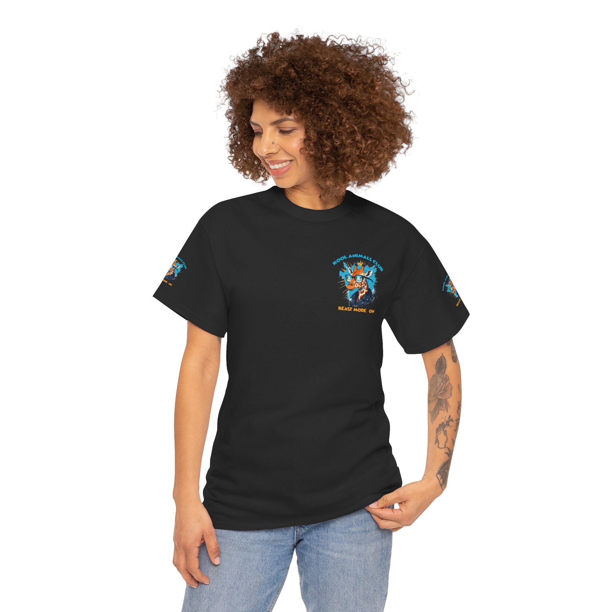 Kool Animals Club Tee, Unisex Graphic T-Shirt, Fun Animal Apparel, Casual Wear, Unique Gift for Animal Lovers on sale at MyriadMart