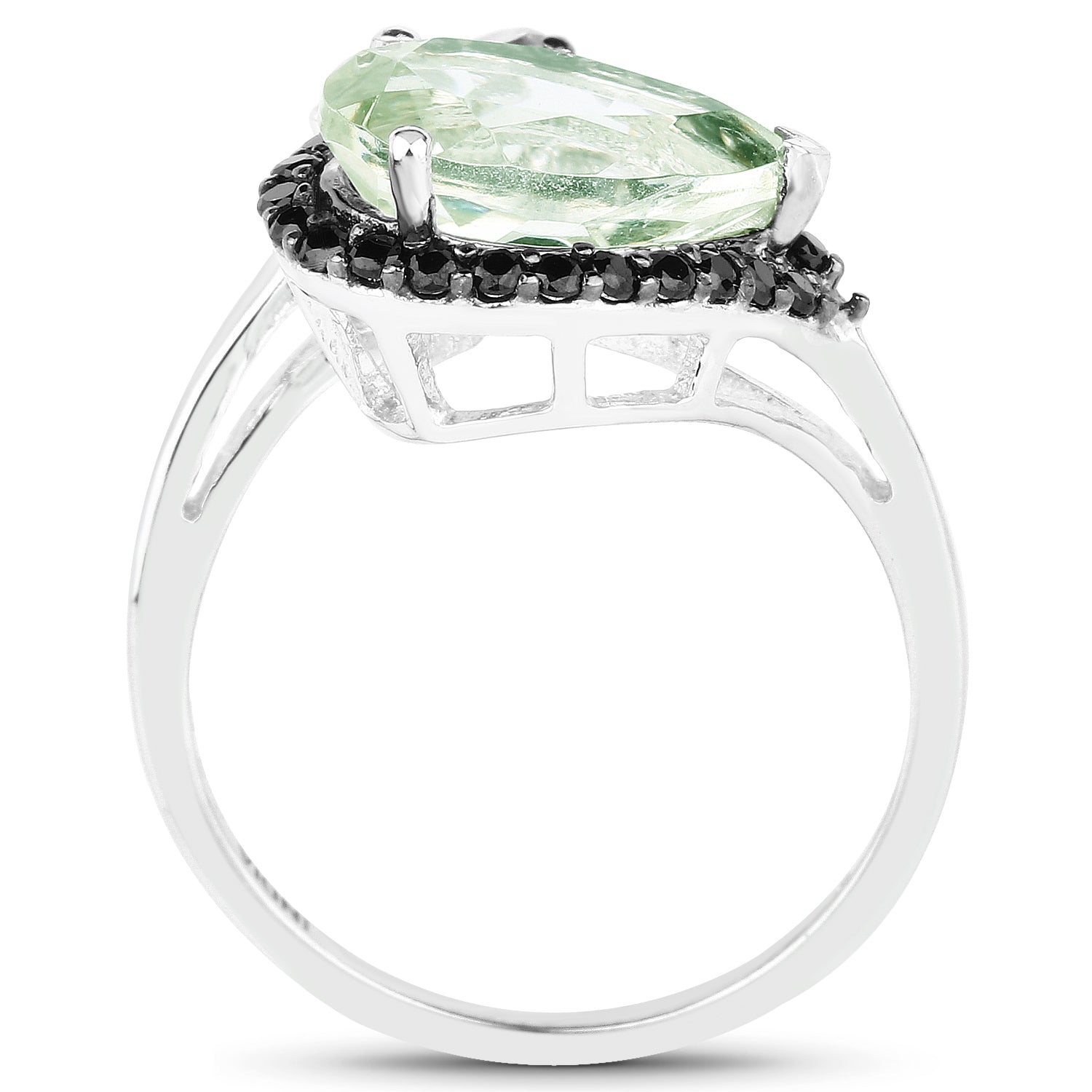 3.42 Carat Genuine Multi Stone .925 Sterling Silver Ring on sale at MyriadMart