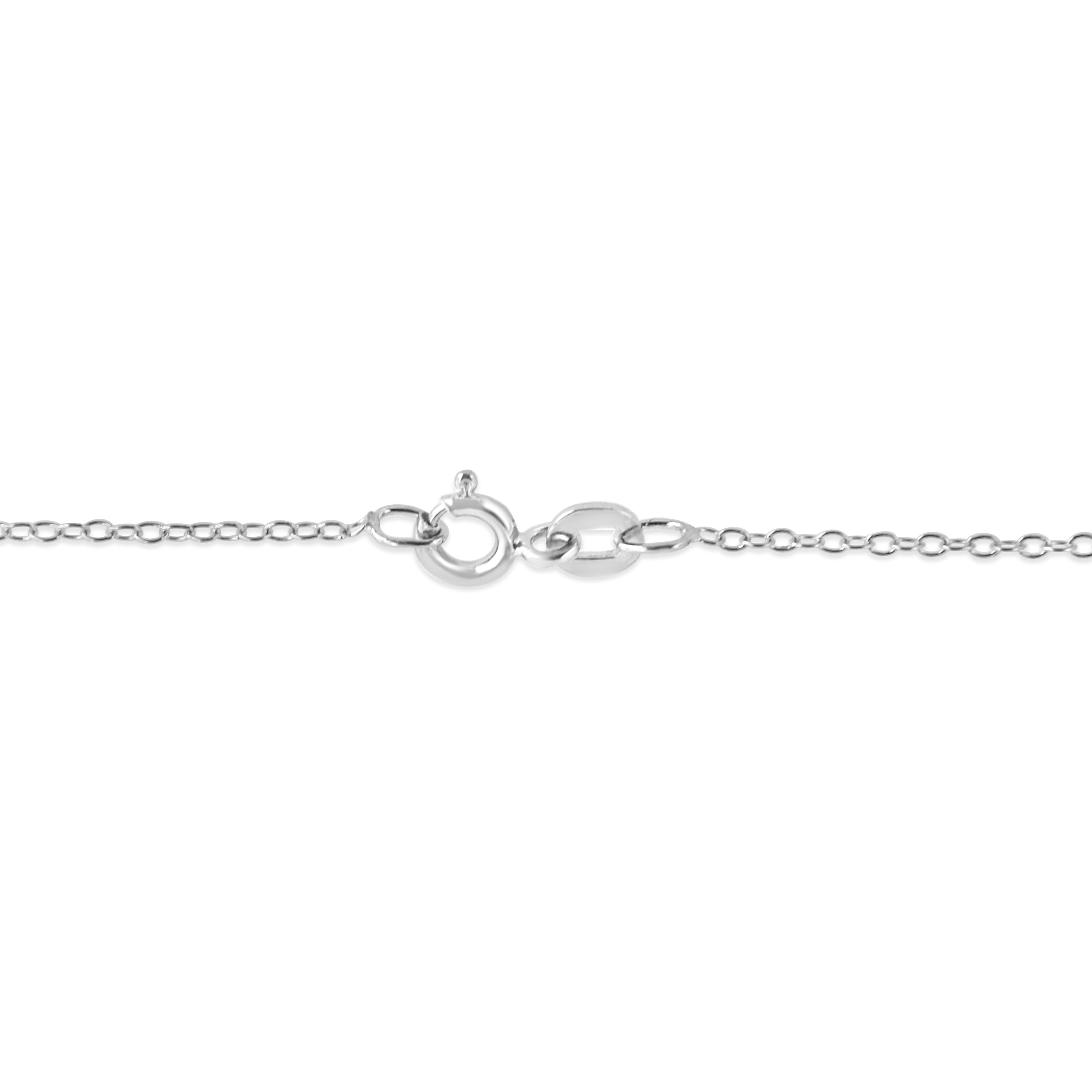 .925 Sterling Silver 1/5 Cttw Bezel Set Champagne Diamond Solitaire 18" Pendant Necklace K-L Color, I1-I2 Clarity on sale at MyriadMart