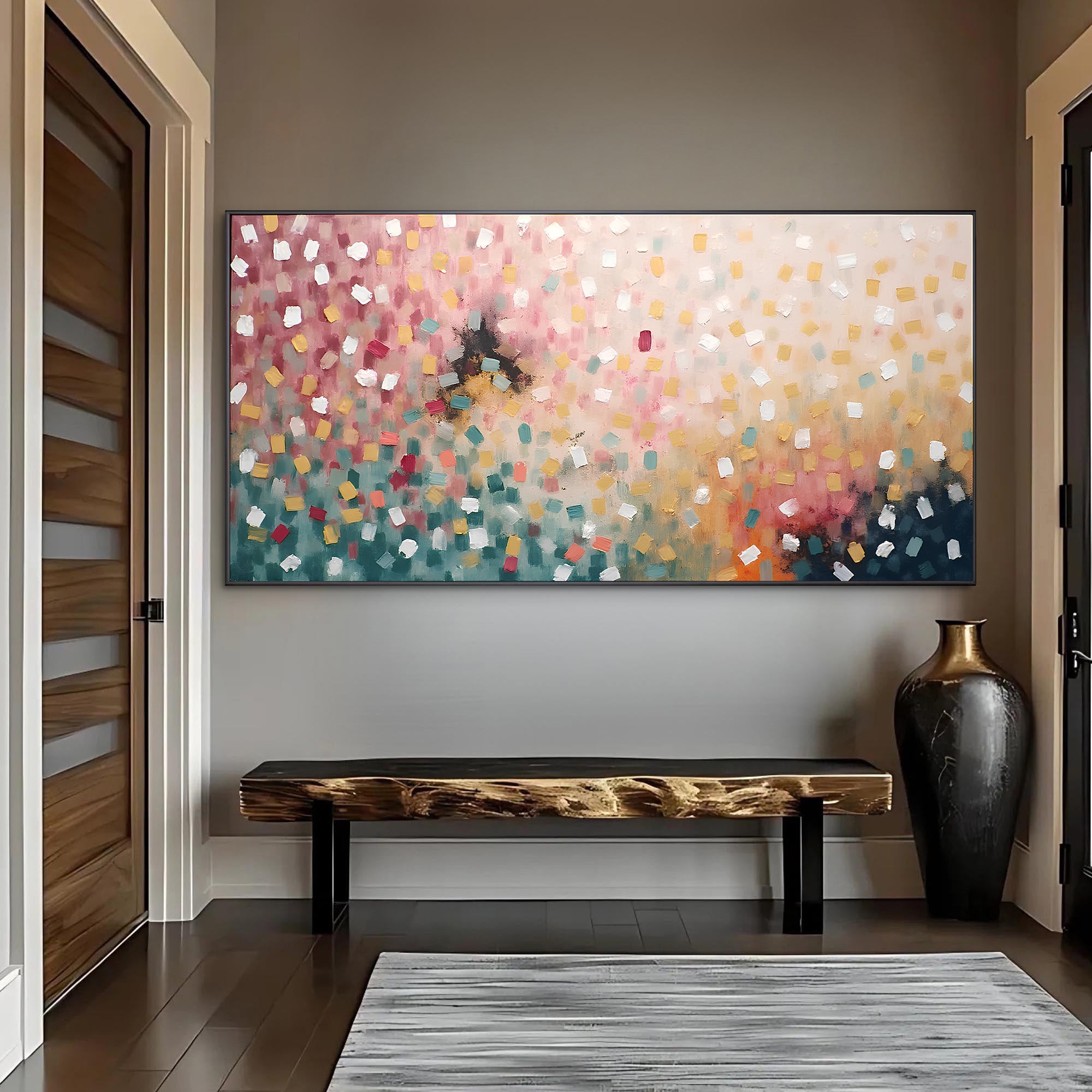 Secret Garden Impasto Wall Art on sale at MyriadMart