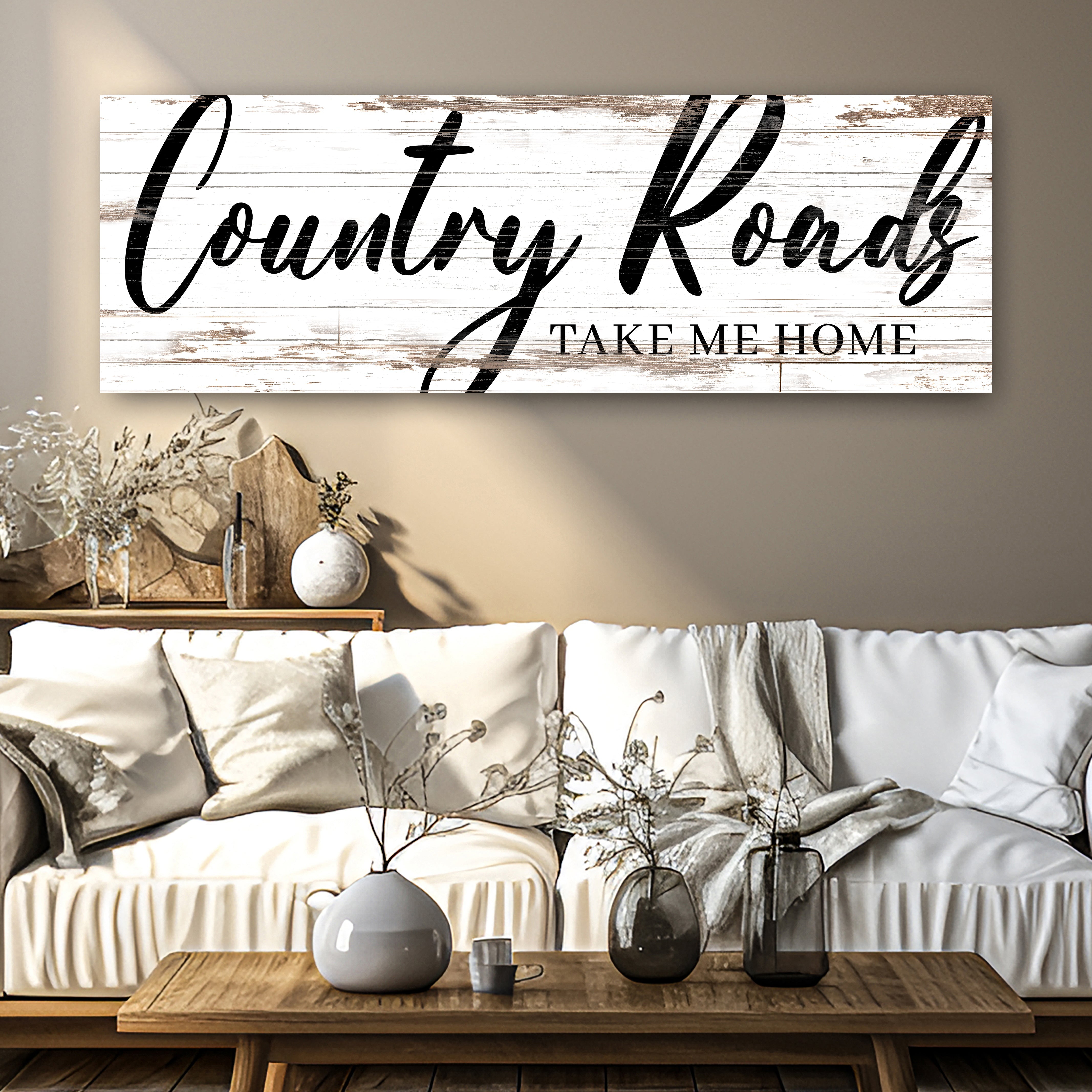 Country Roads Take Me Home Sign II on sale at MyriadMart