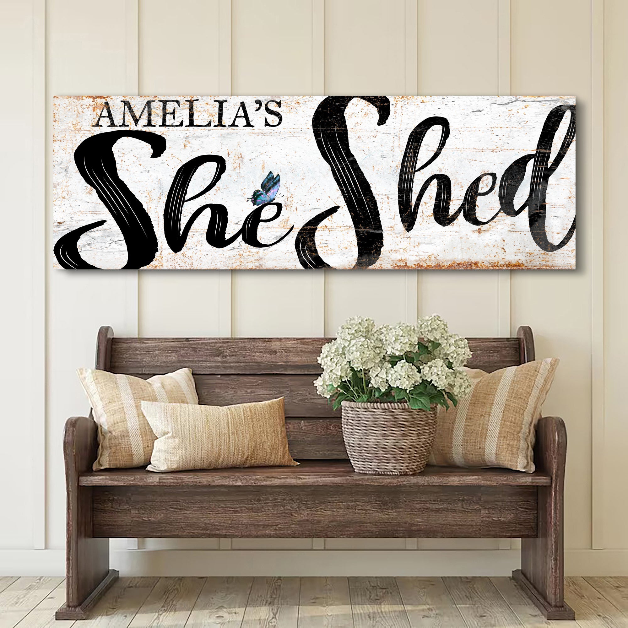 Personalized She Shed Sign VIII on sale at MyriadMart