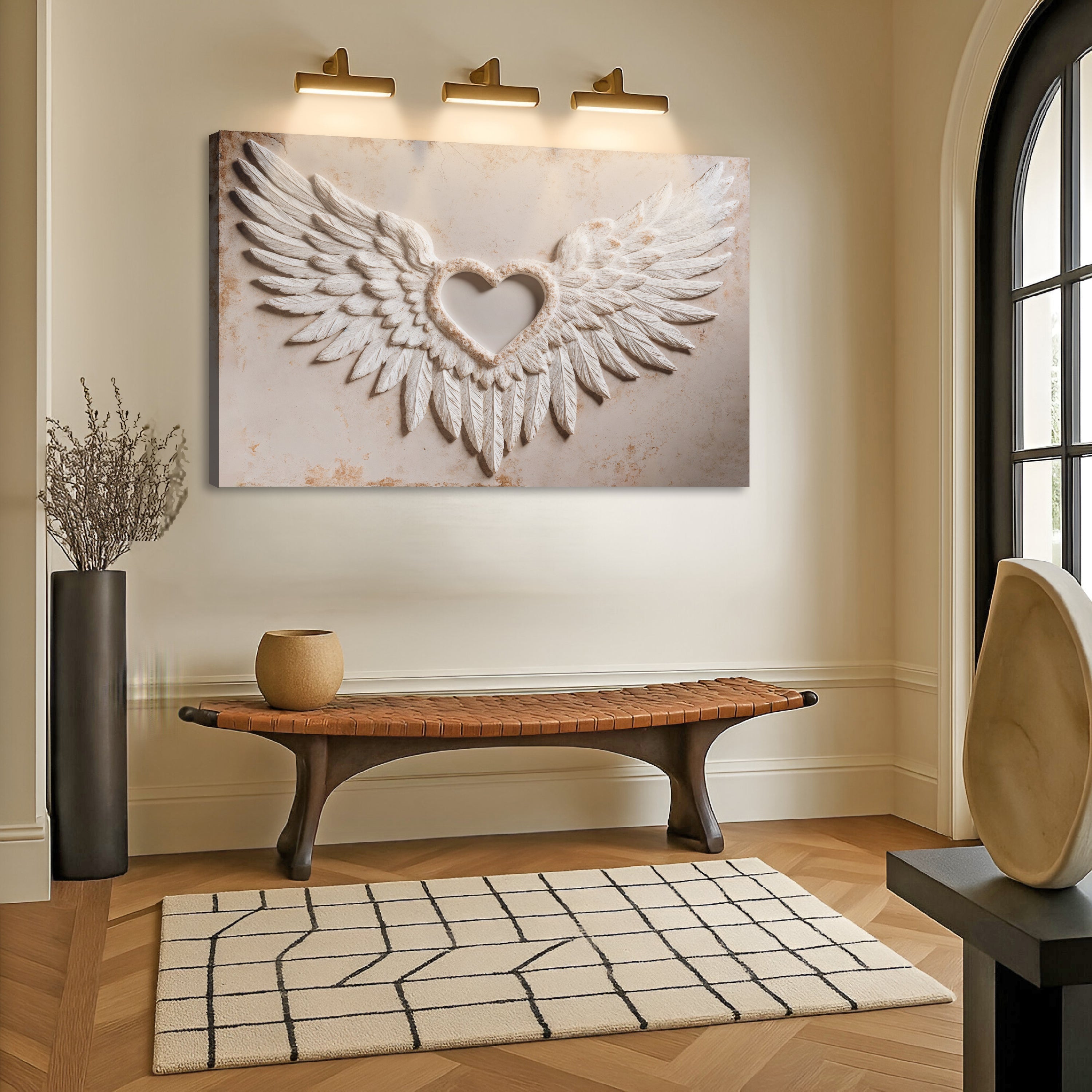 Wings of Love Abstract Wall Art II on sale at MyriadMart