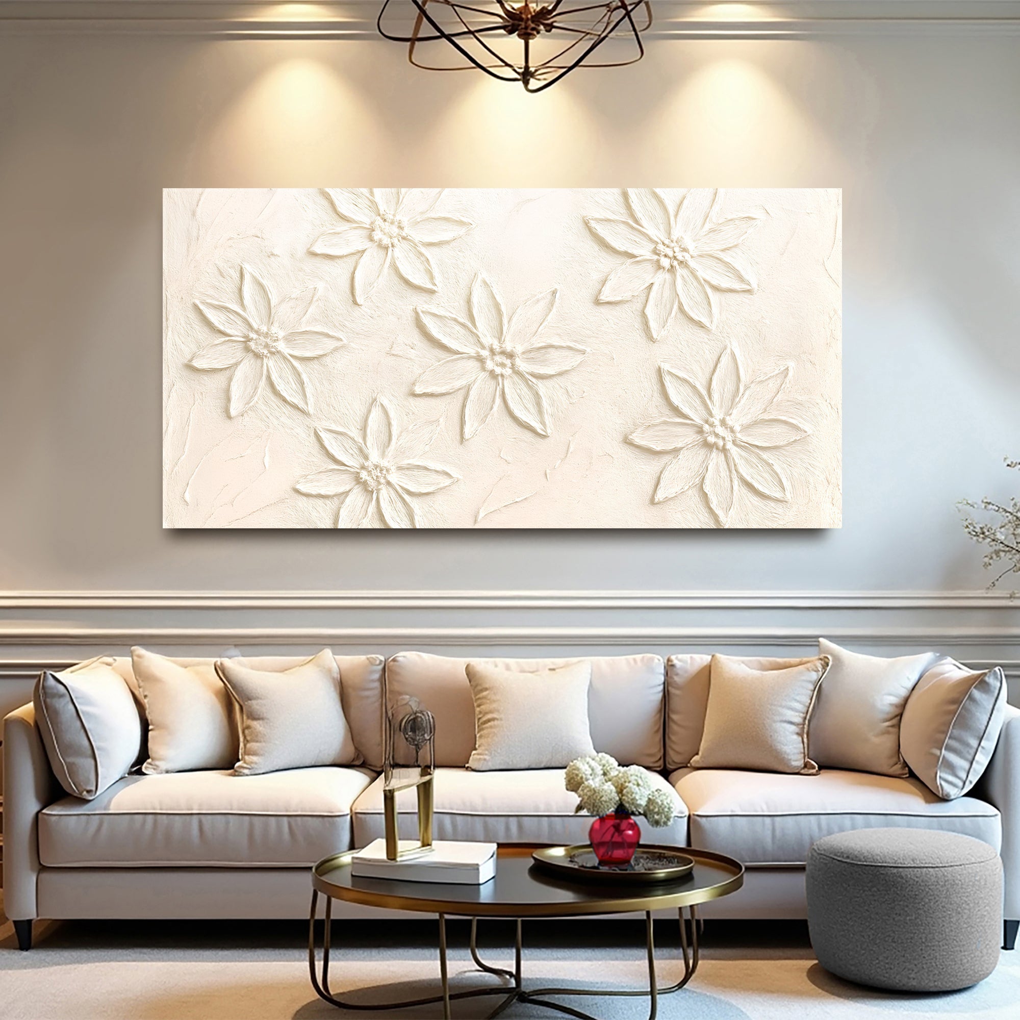 Floral Abstract Wall Art VIII on sale at MyriadMart