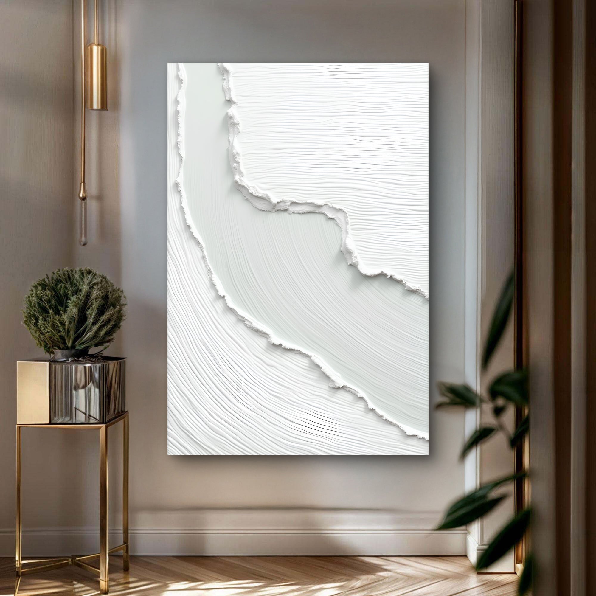 Abstract Minimalist Wave Wall Art on sale at MyriadMart