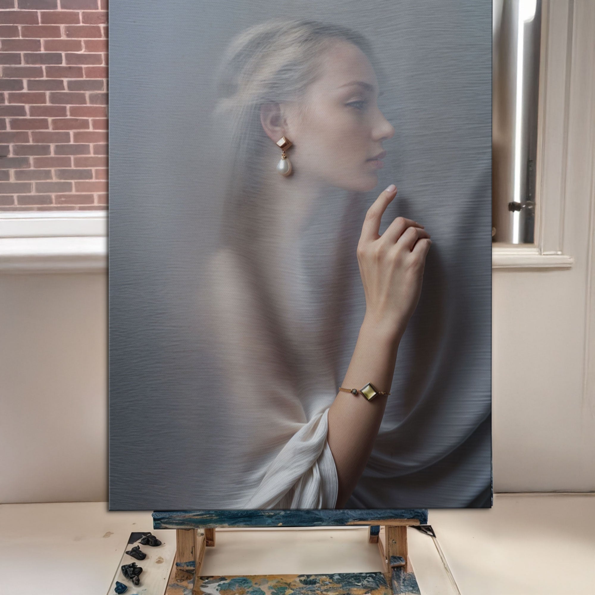 Behind Curtain Wall Art on sale at MyriadMart