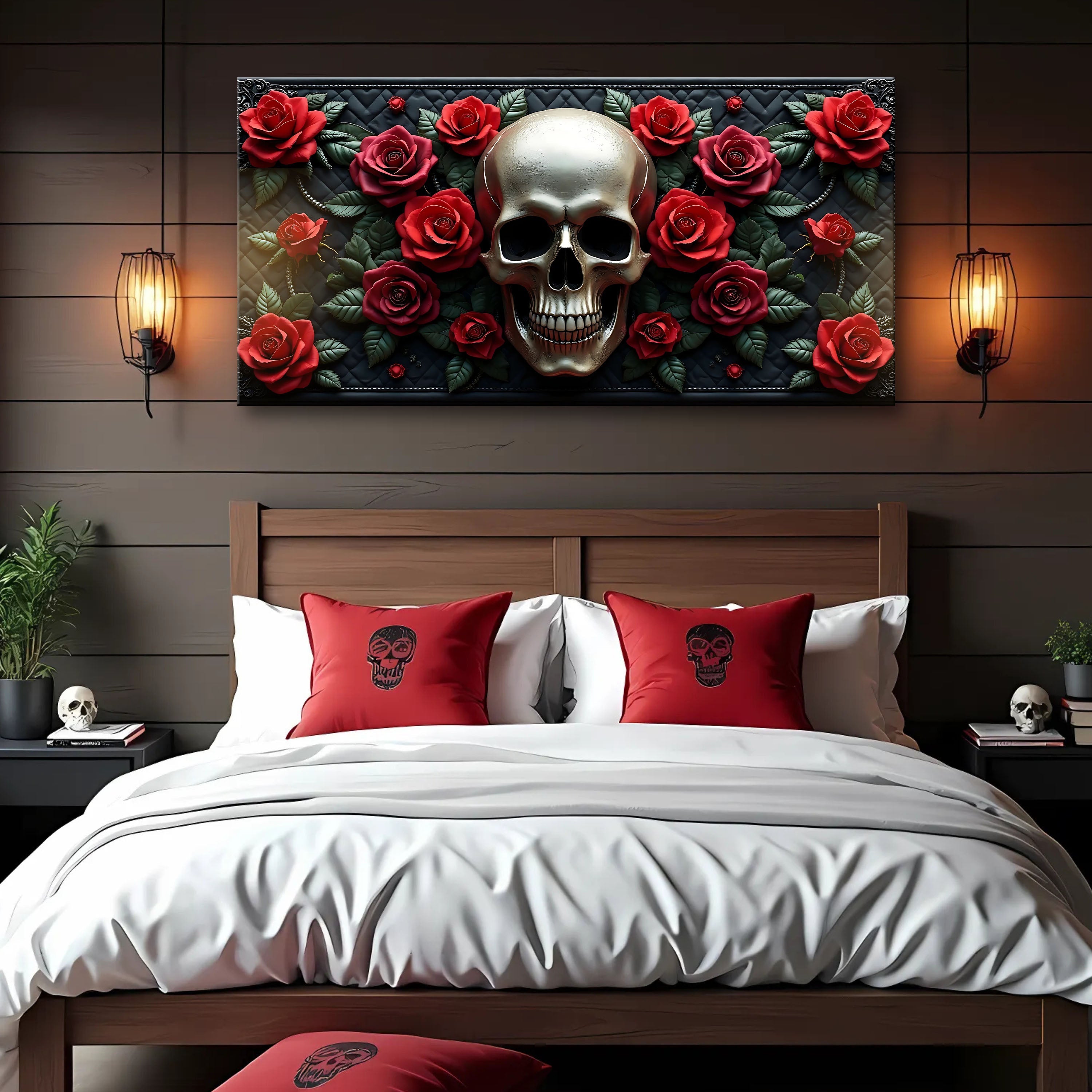3D Vintage Skull Wall Art V on sale at MyriadMart