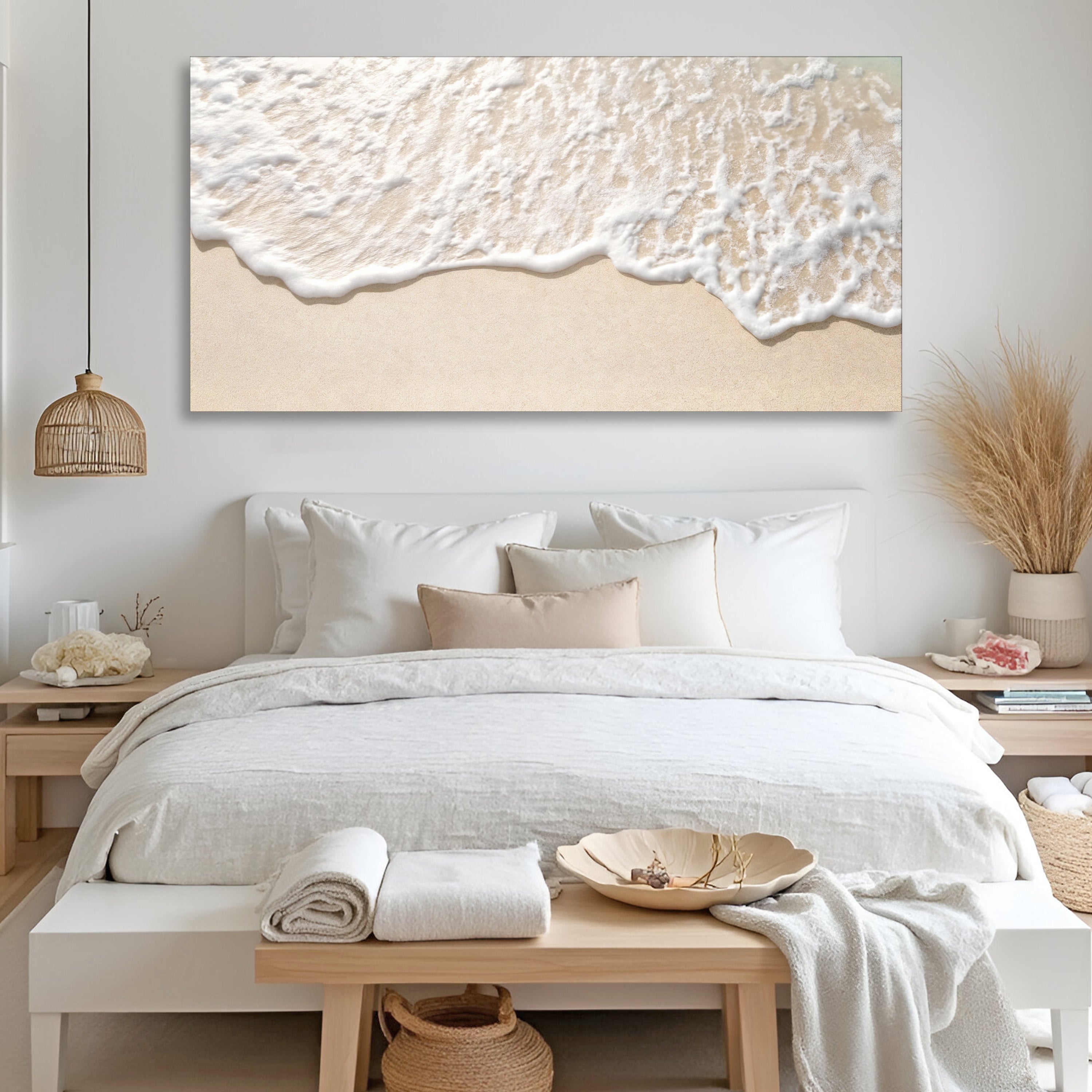 Sandy Waves Wall Art II on sale at MyriadMart