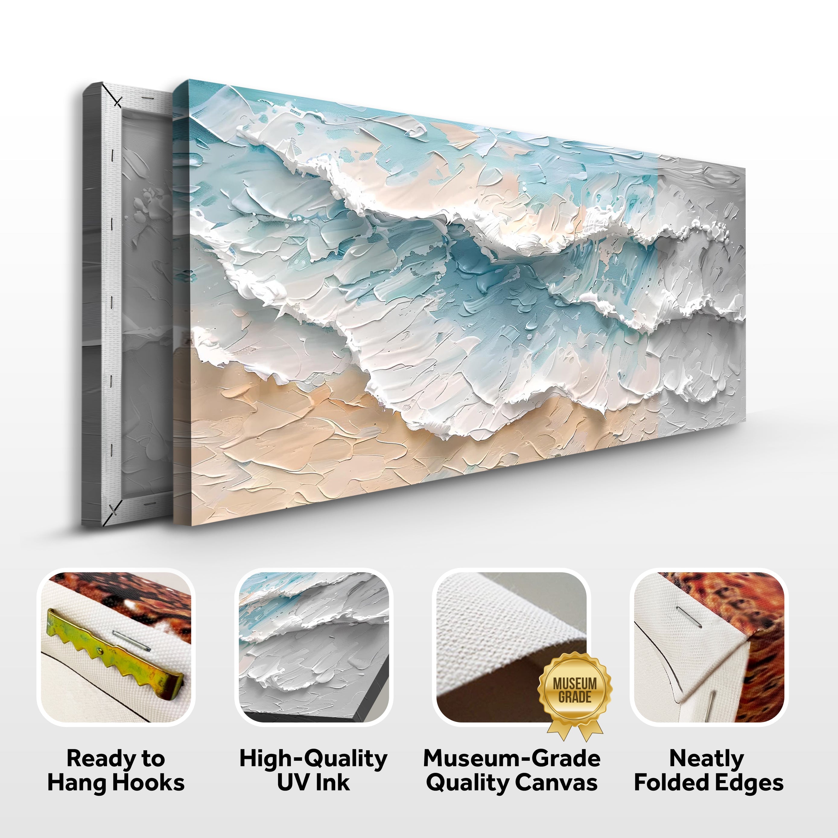 Blue Ocean Coastal Wall Art on sale at MyriadMart