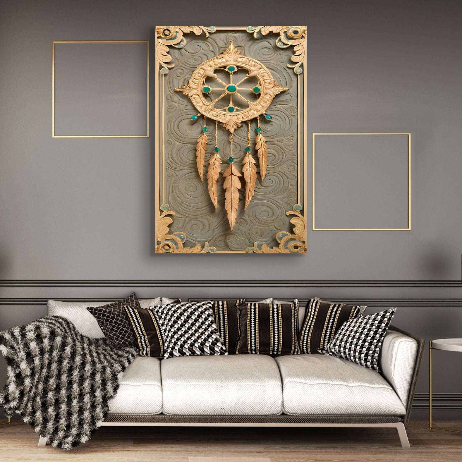 3D Whispering Feathers Wall Art II on sale at MyriadMart