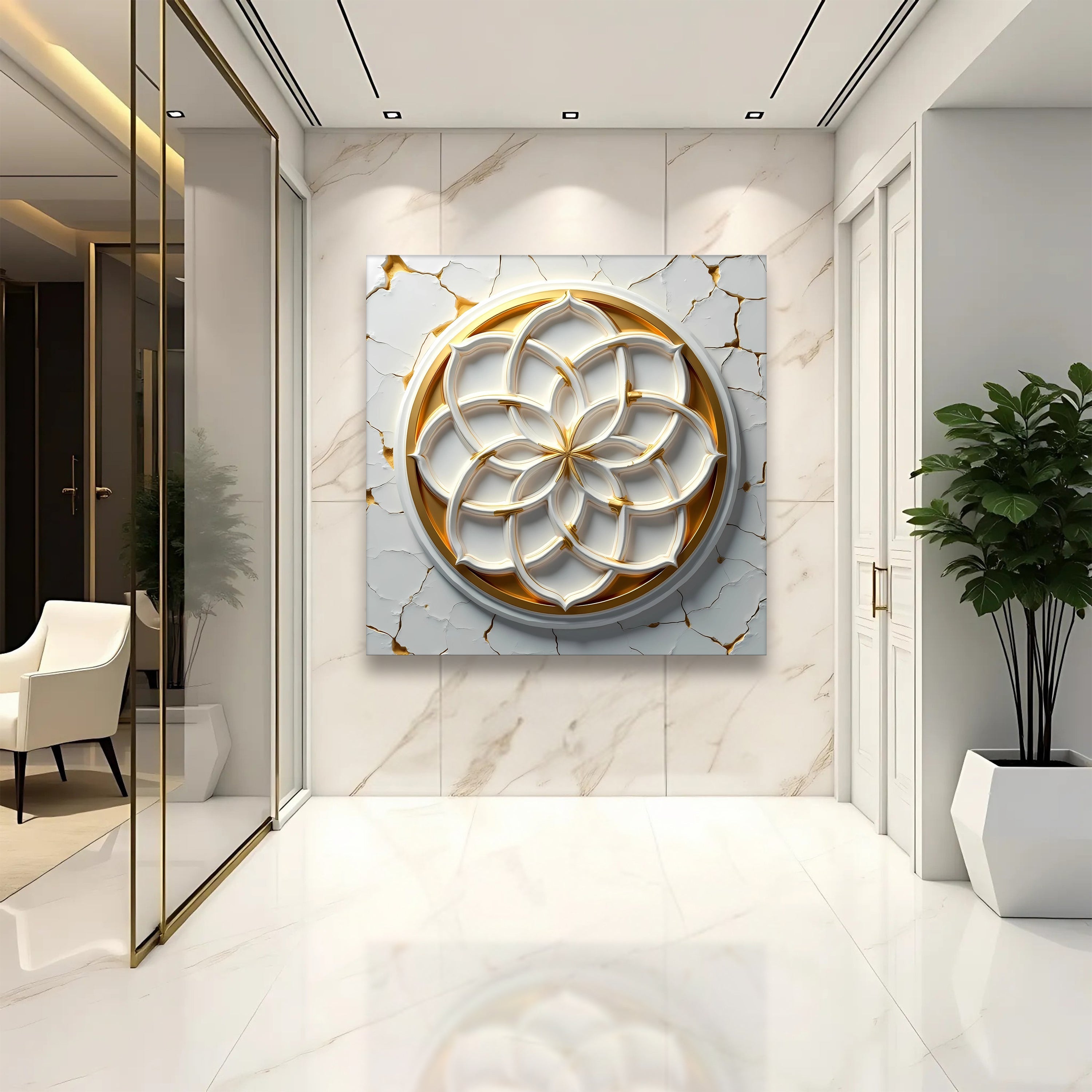 Flower Of Life Wall Art on sale at MyriadMart