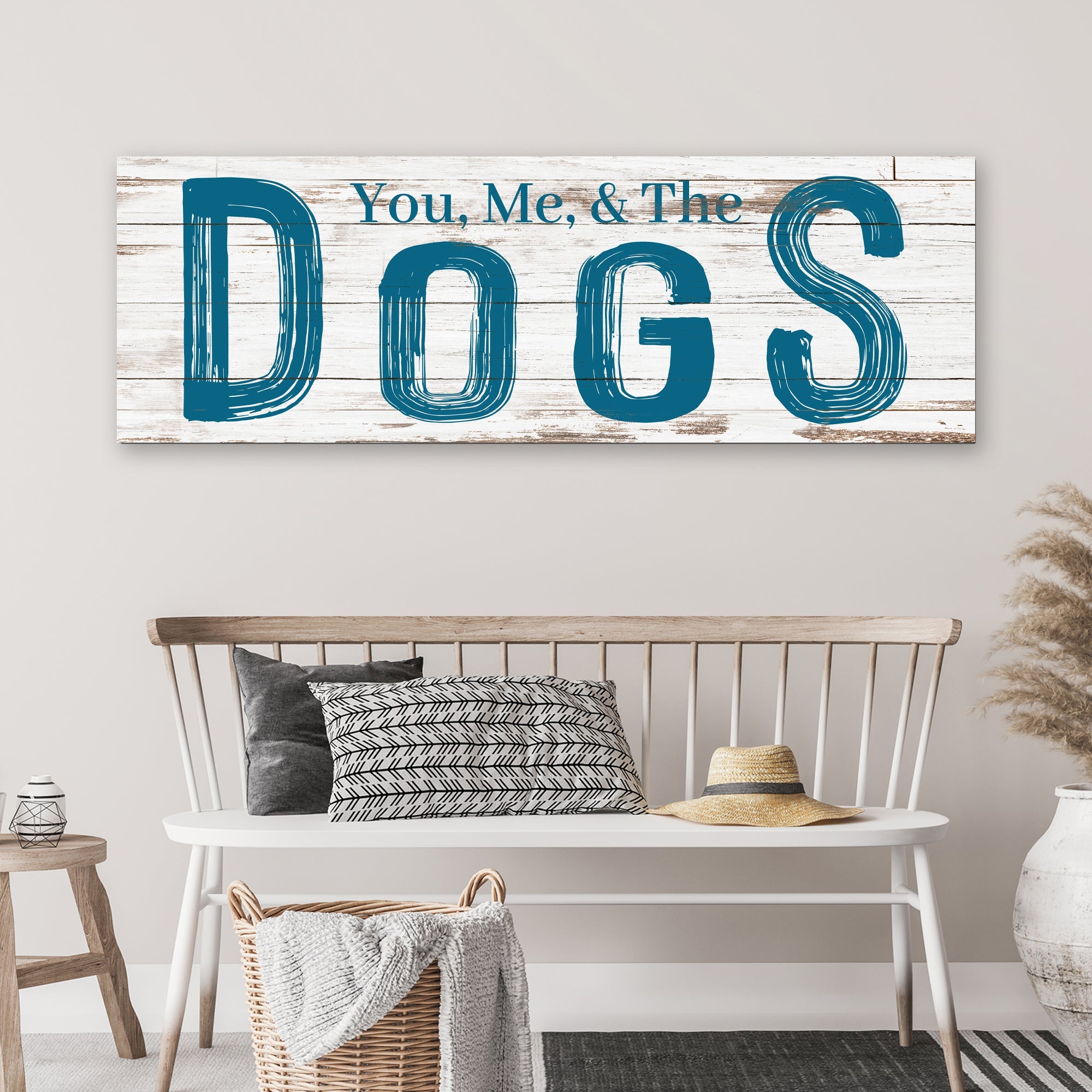 You, Me And The Dogs Sign V on sale at MyriadMart