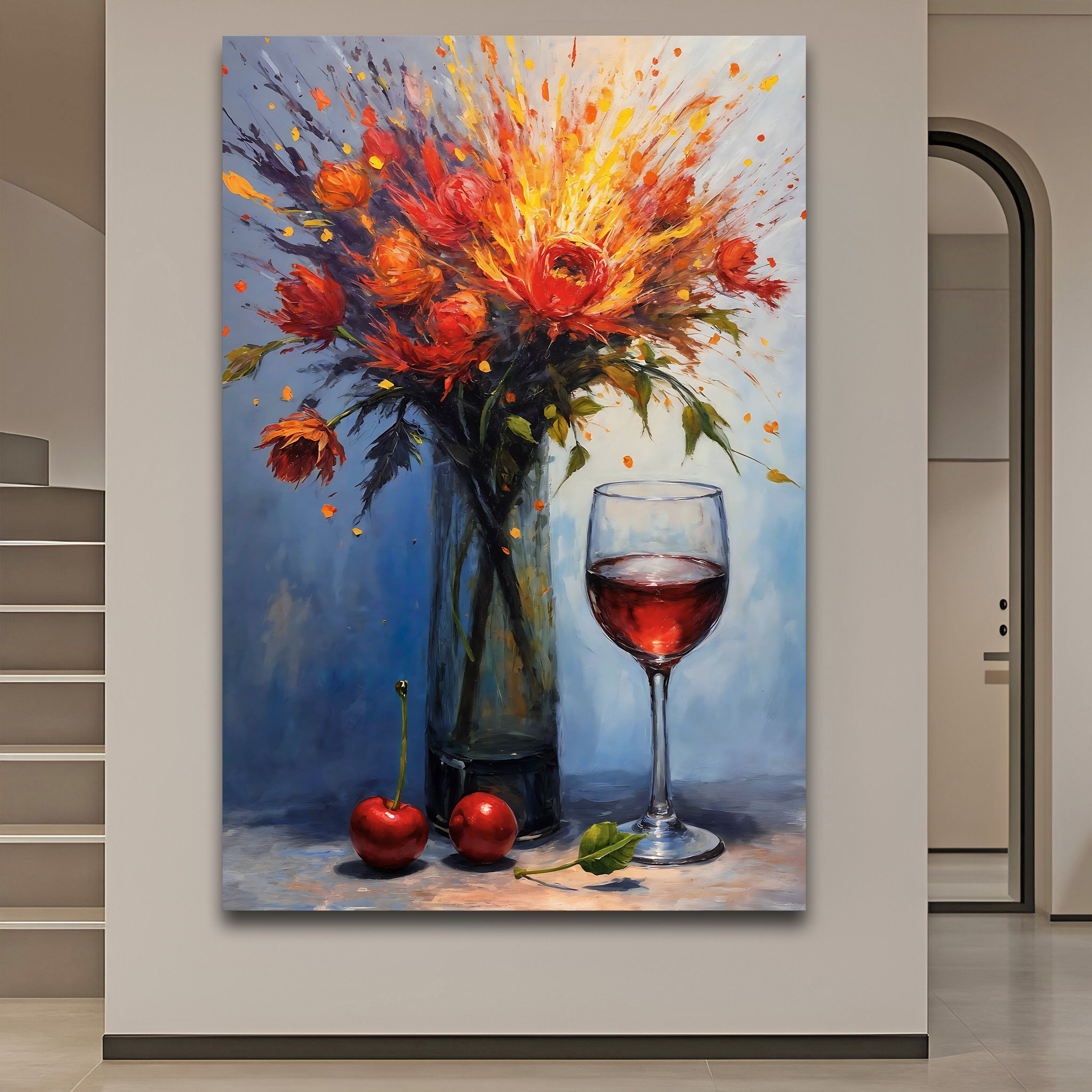 Dynamic Still Life Abstract Wall Art on sale at MyriadMart
