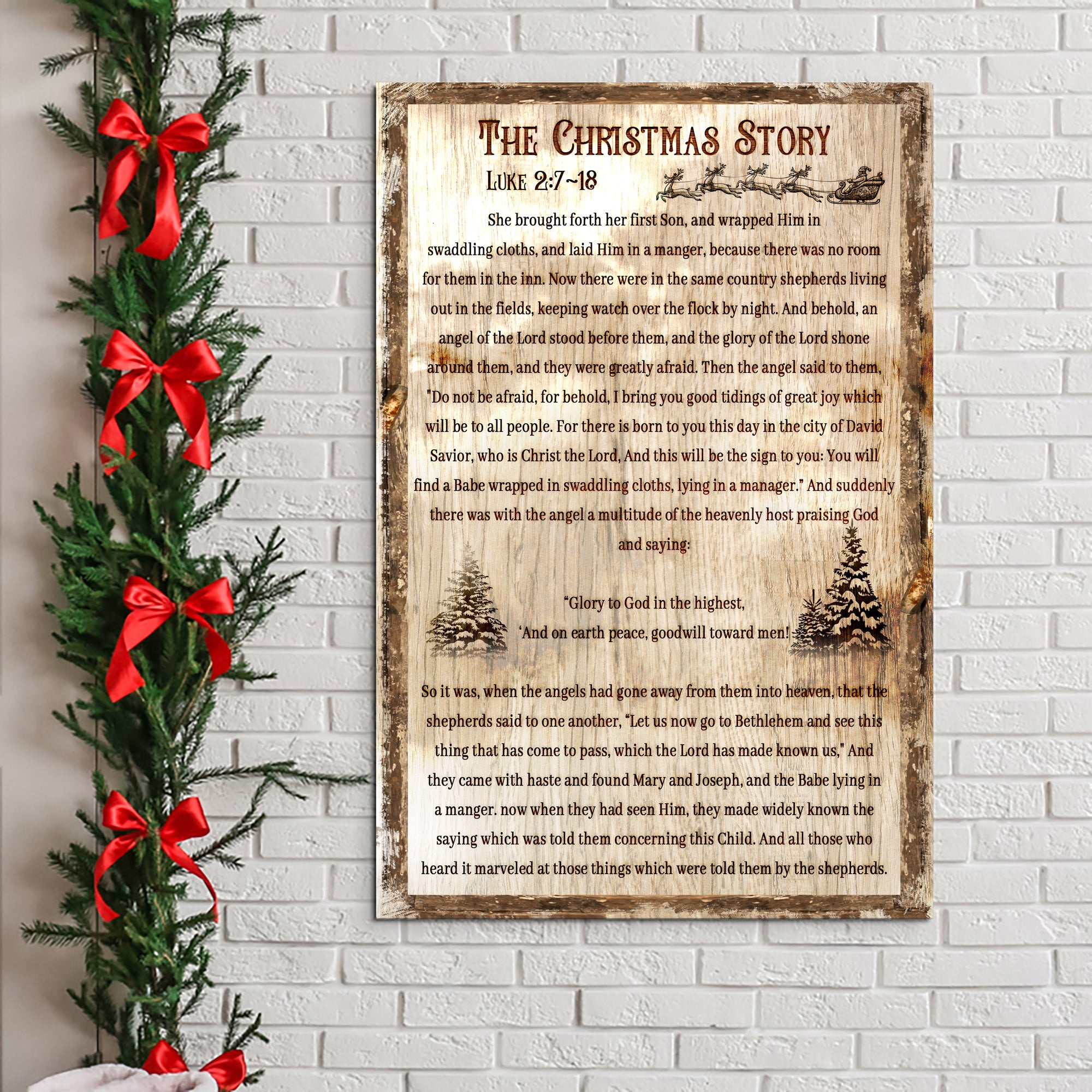 The Christmas Story Sign II on sale at MyriadMart