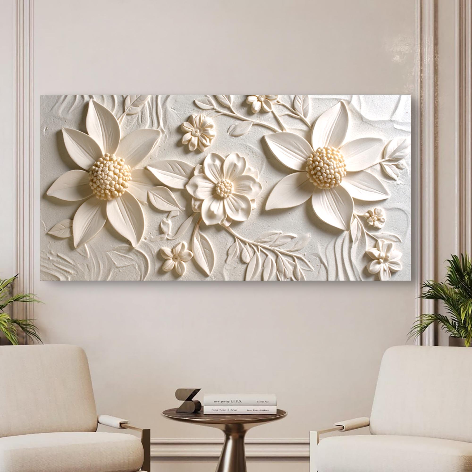 Floral Abstract Wall Art II on sale at MyriadMart