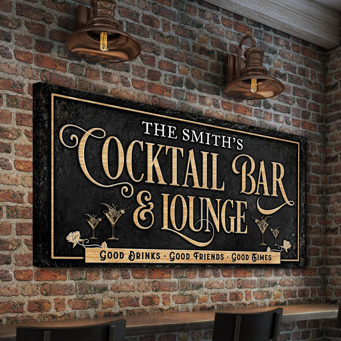 Cocktail Bar And Lounge Sign on sale at MyriadMart