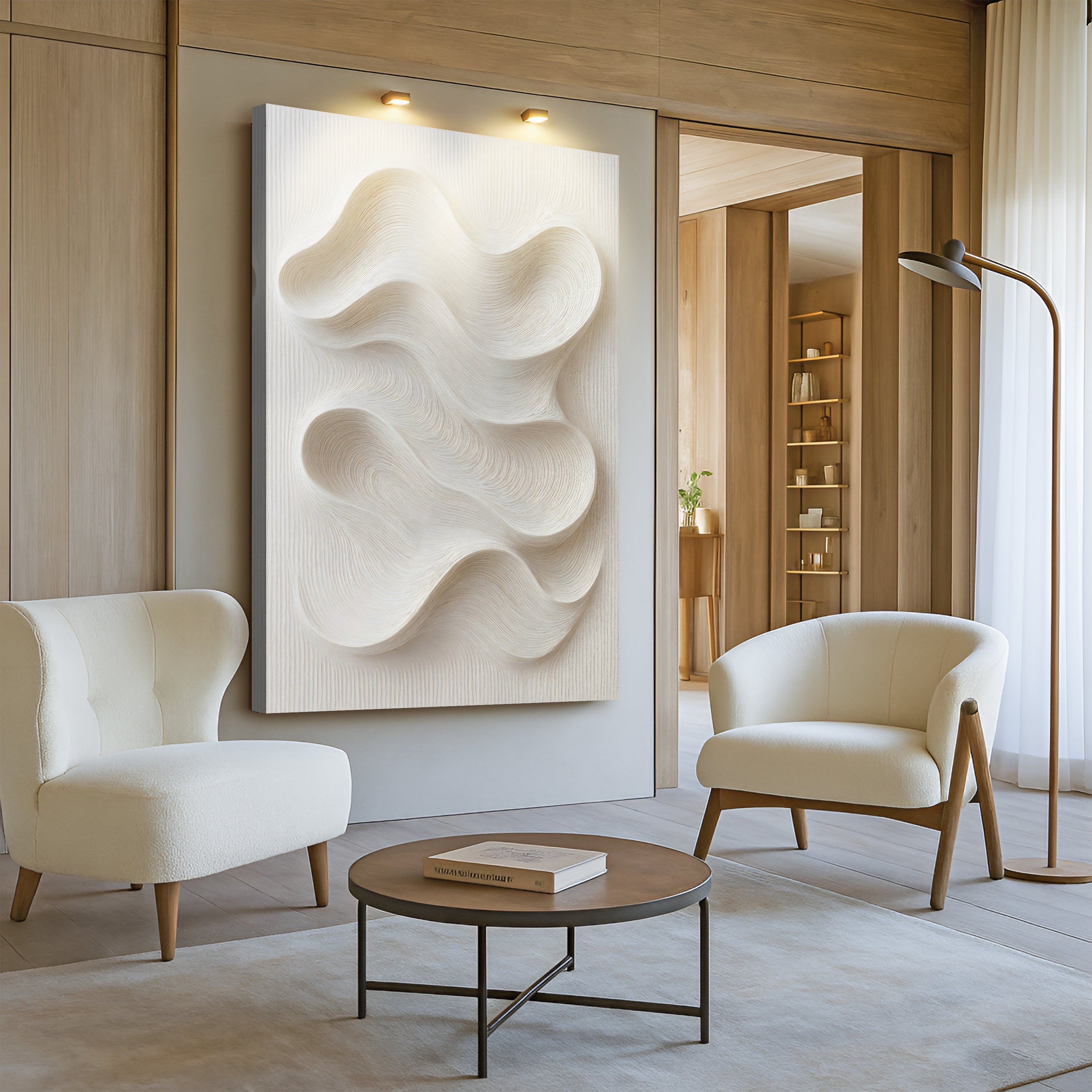 Minimalist Waves Wall Art on sale at MyriadMart