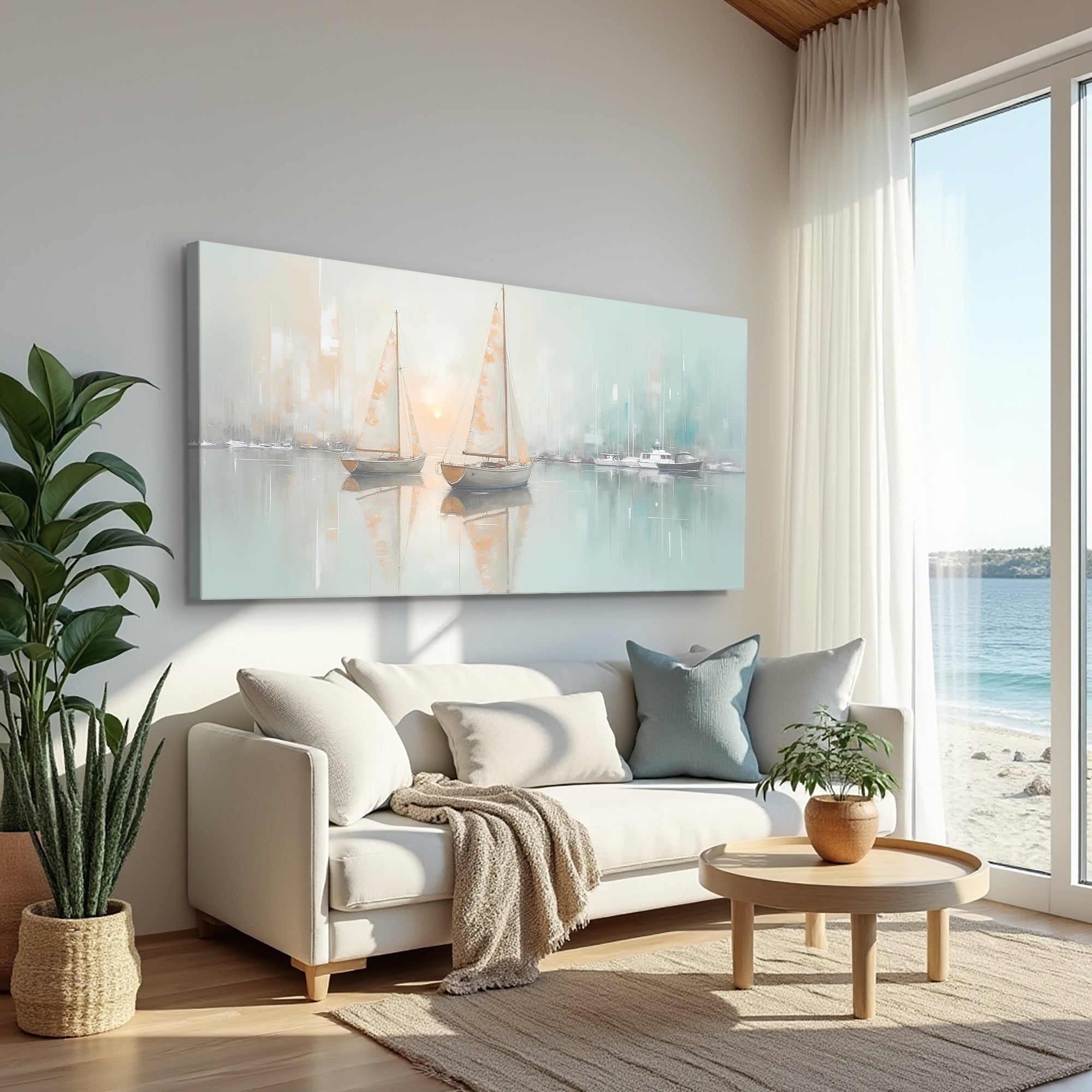 Abstract Pier and Dock Wall Art on sale at MyriadMart