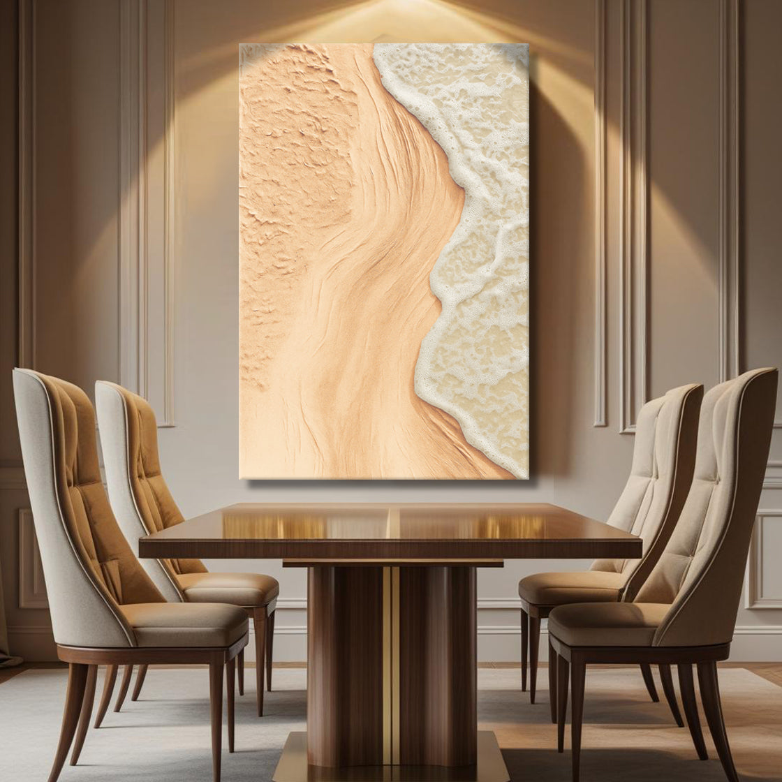 Beige Beach Coastal Wall Art on sale at MyriadMart