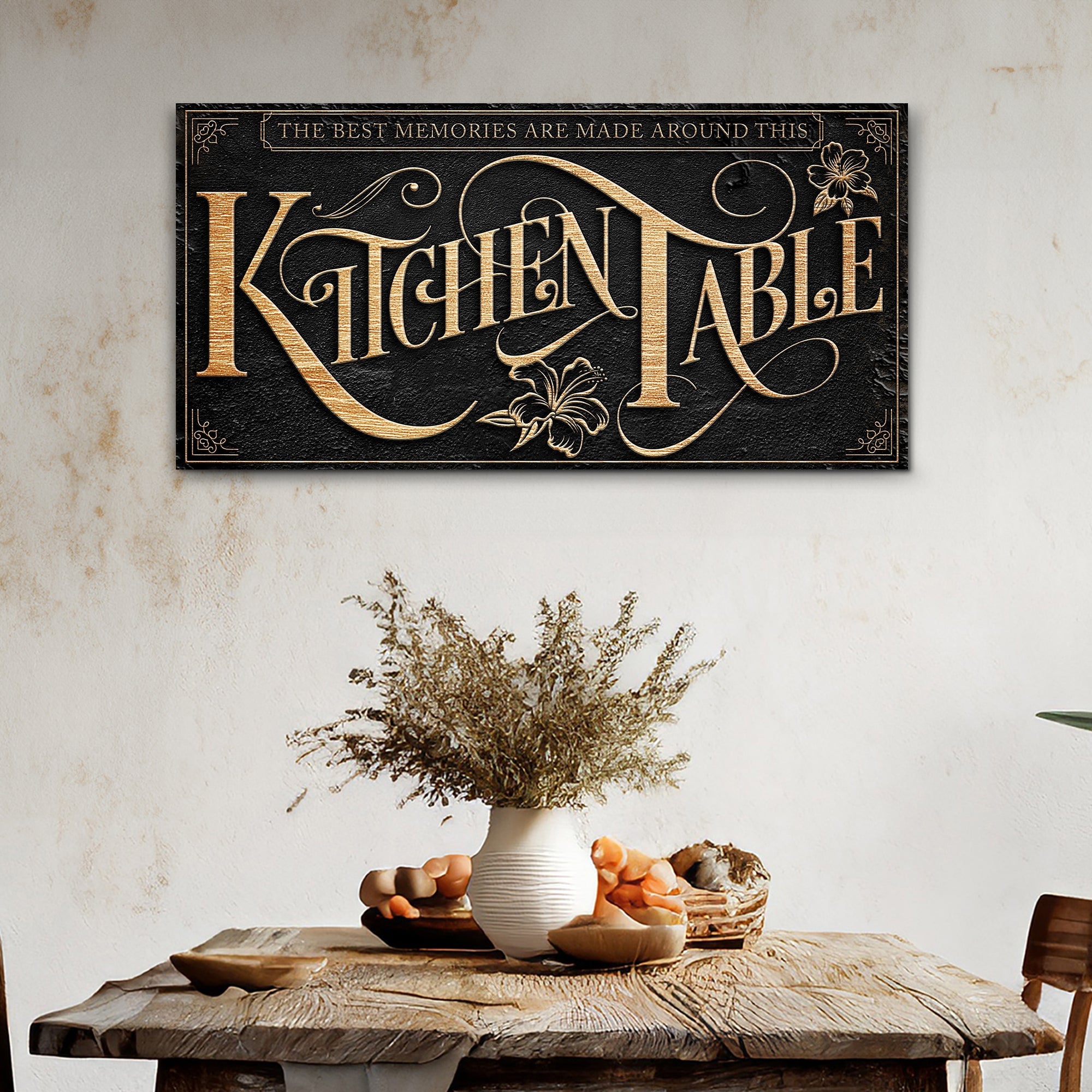 Kitchen Table Sign on sale at MyriadMart