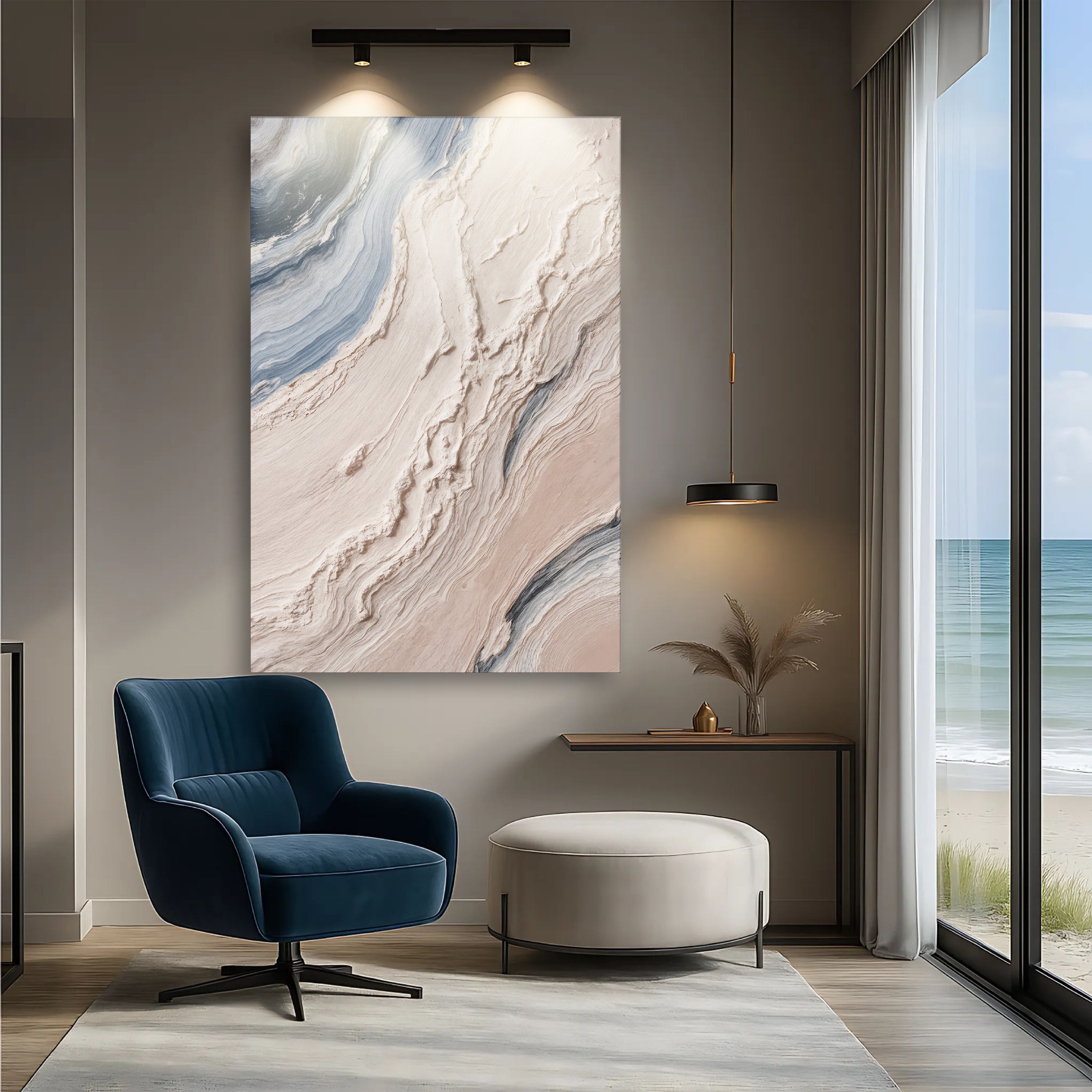 Minimalist Waves Wall Art III on sale at MyriadMart
