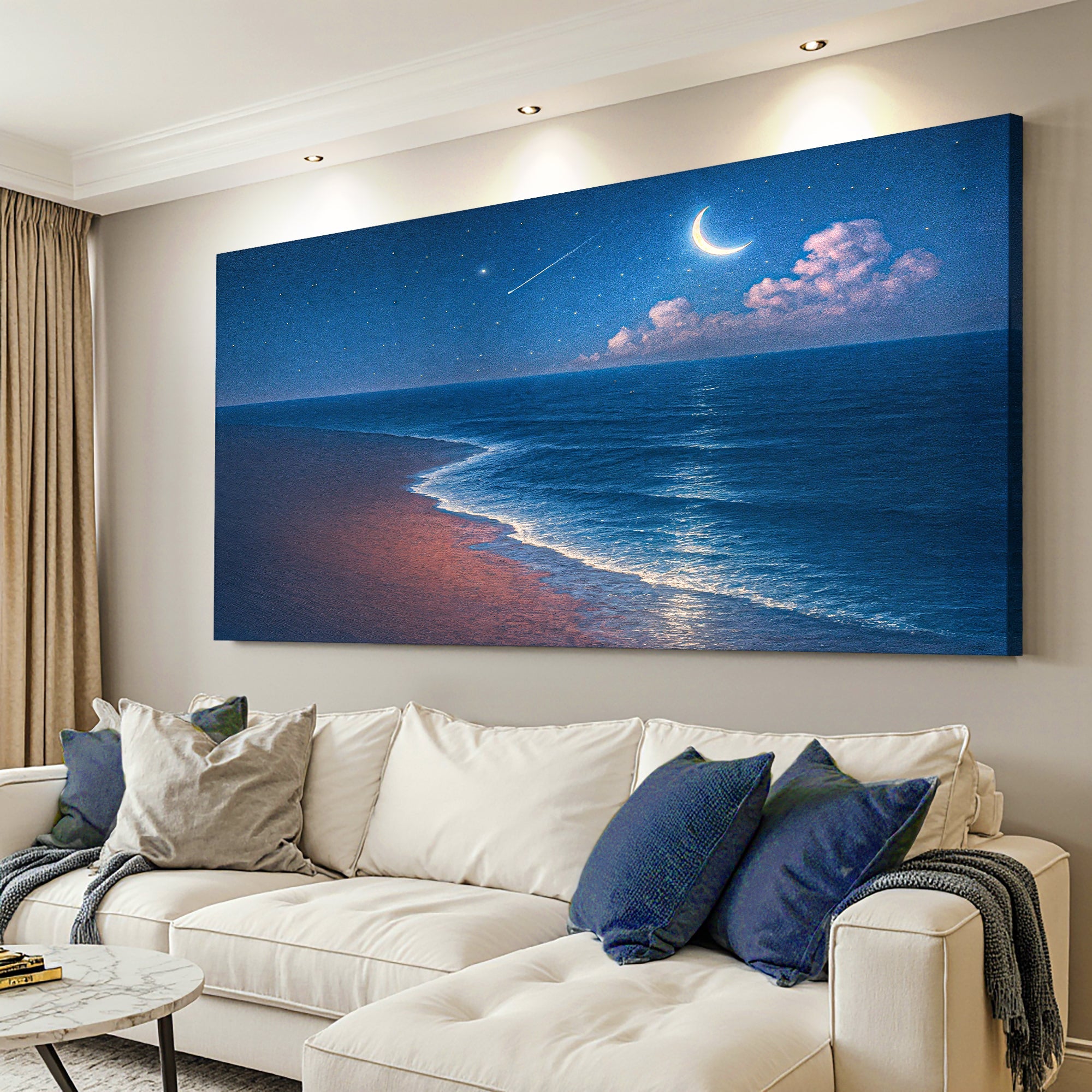 Beach Shoreline Coastal Wall Art V on sale at MyriadMart