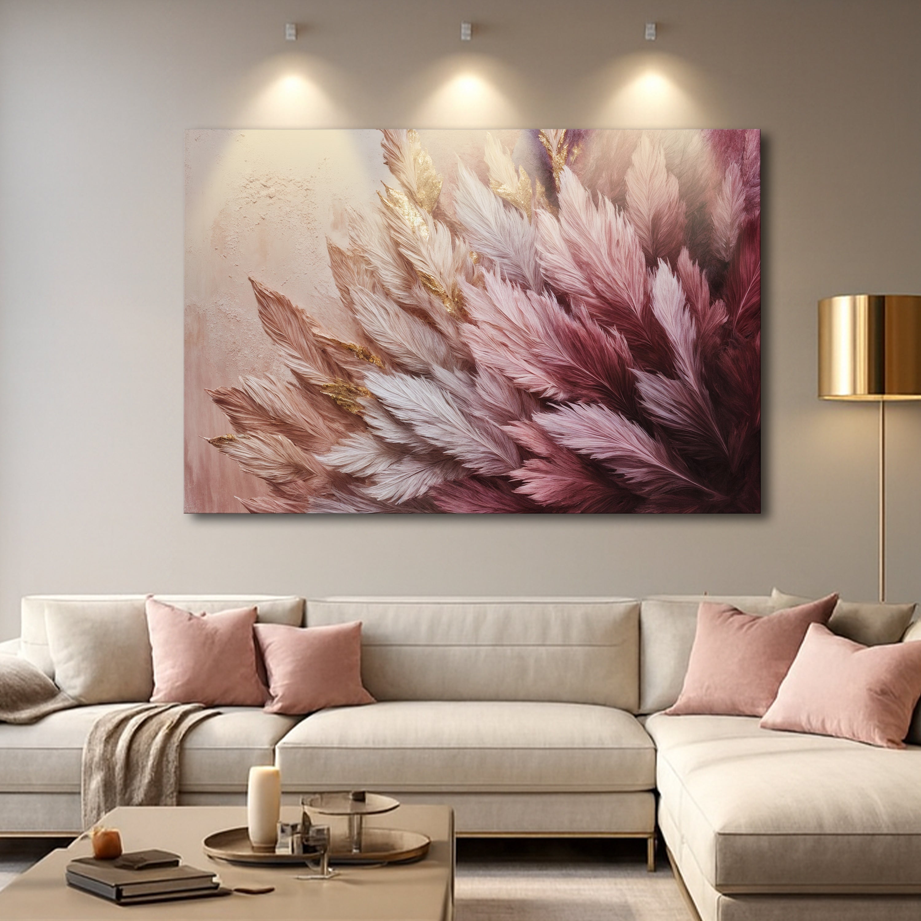 Feather Symphony Wall Art on sale at MyriadMart