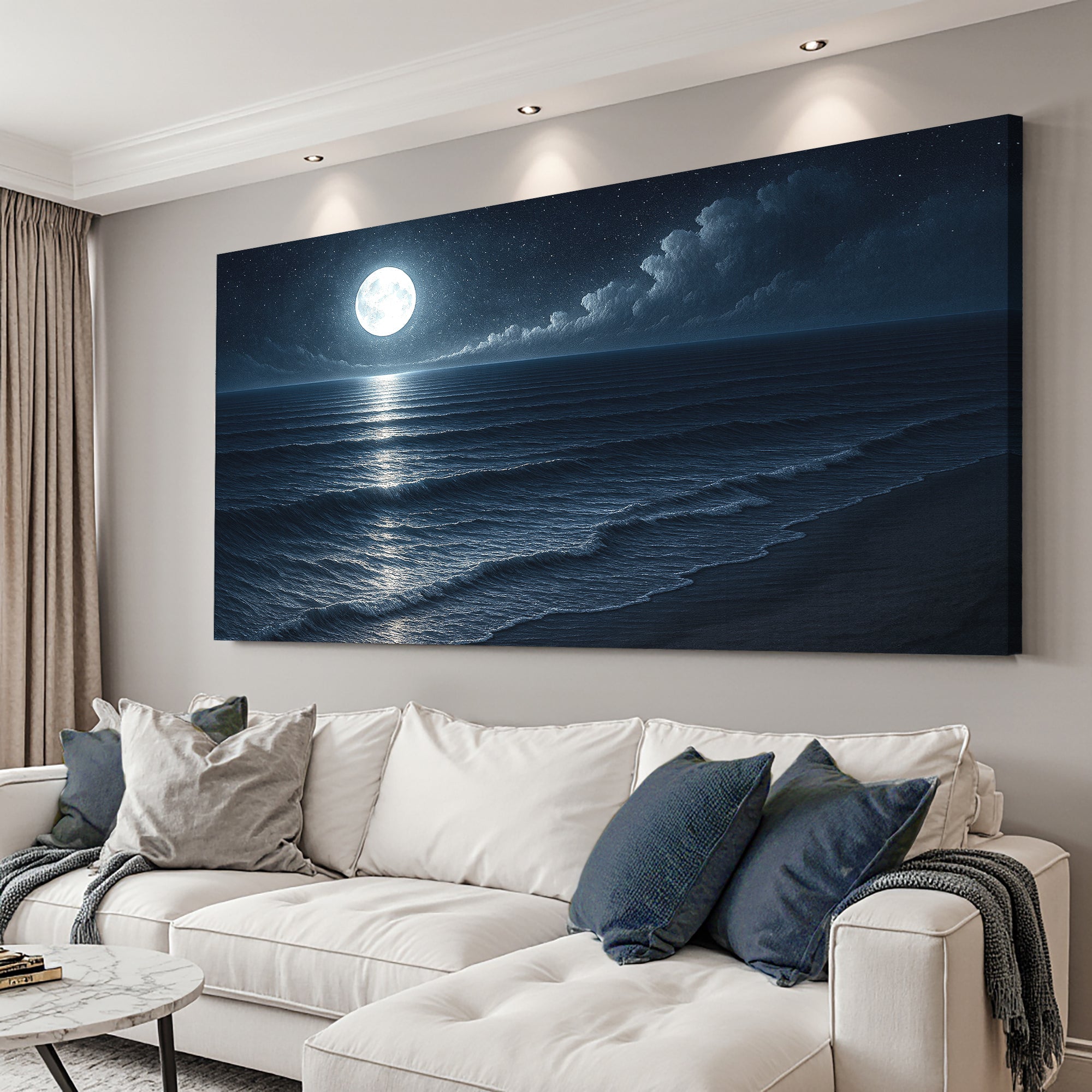 Beach Shoreline Coastal Wall Art on sale at MyriadMart
