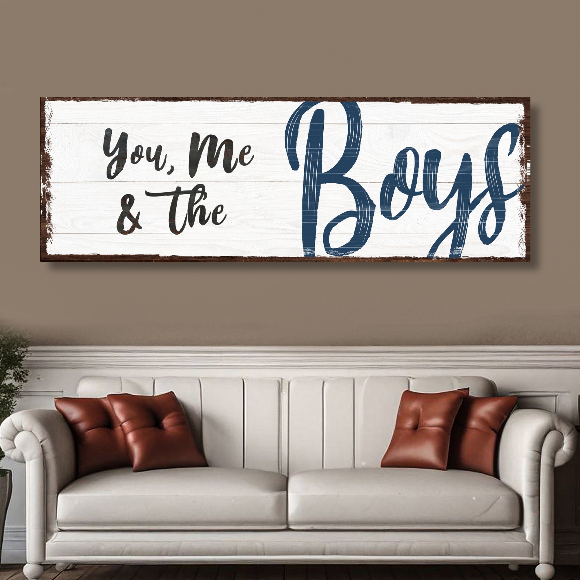 You, Me And The Boys Sign VII on sale at MyriadMart