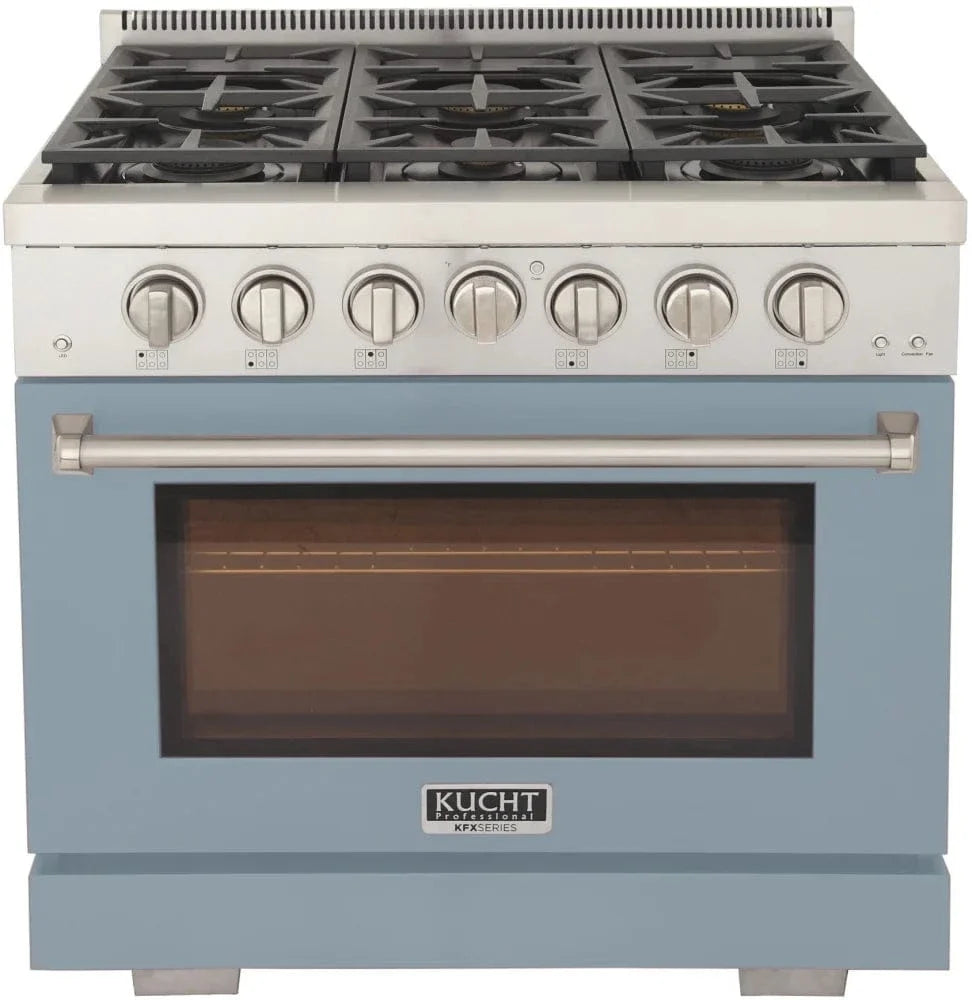 Kucht 36" Freestanding Professional Gas Range KFX3600X-LB on sale at MyriadMart