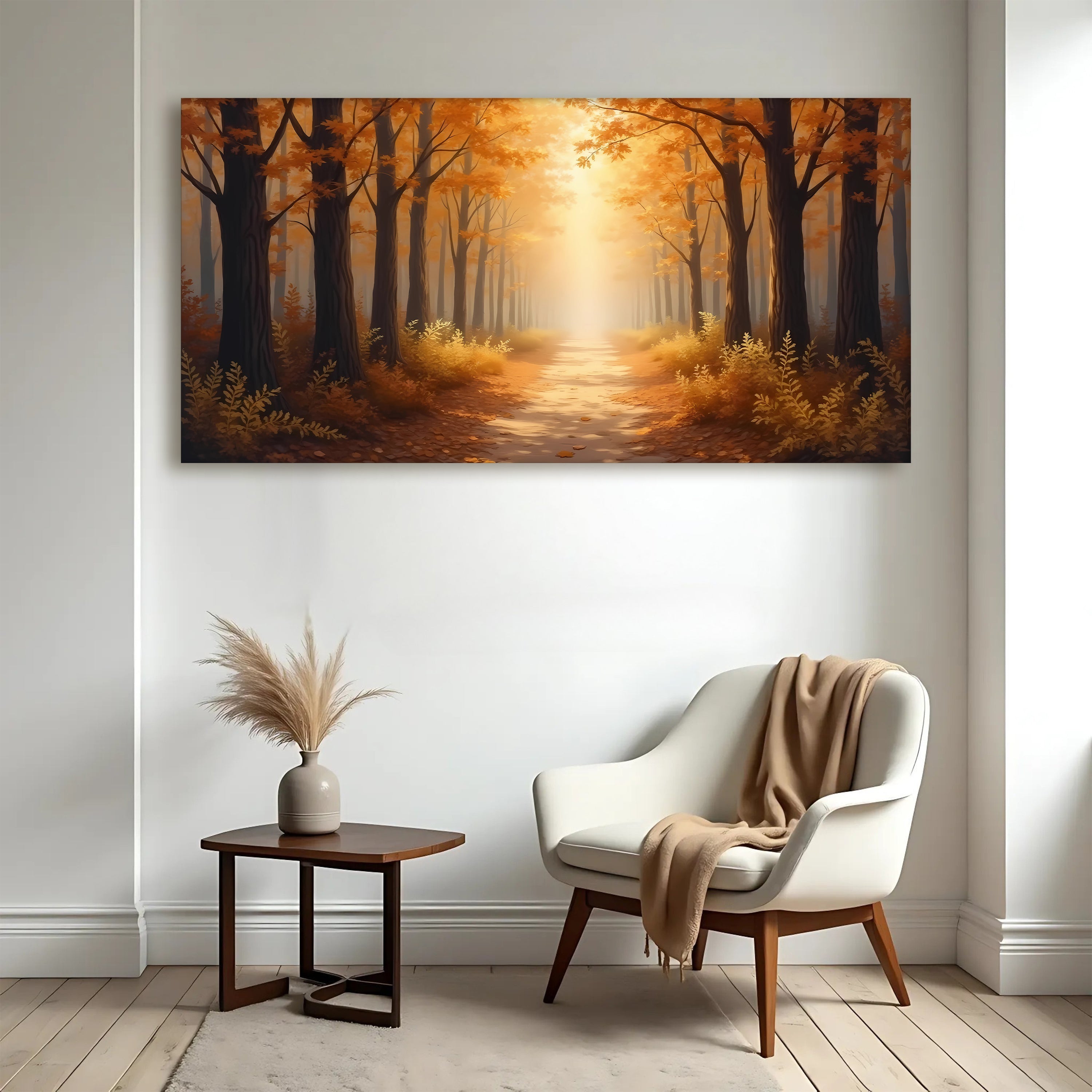 Abstract Forest Landscape Wall Art on sale at MyriadMart