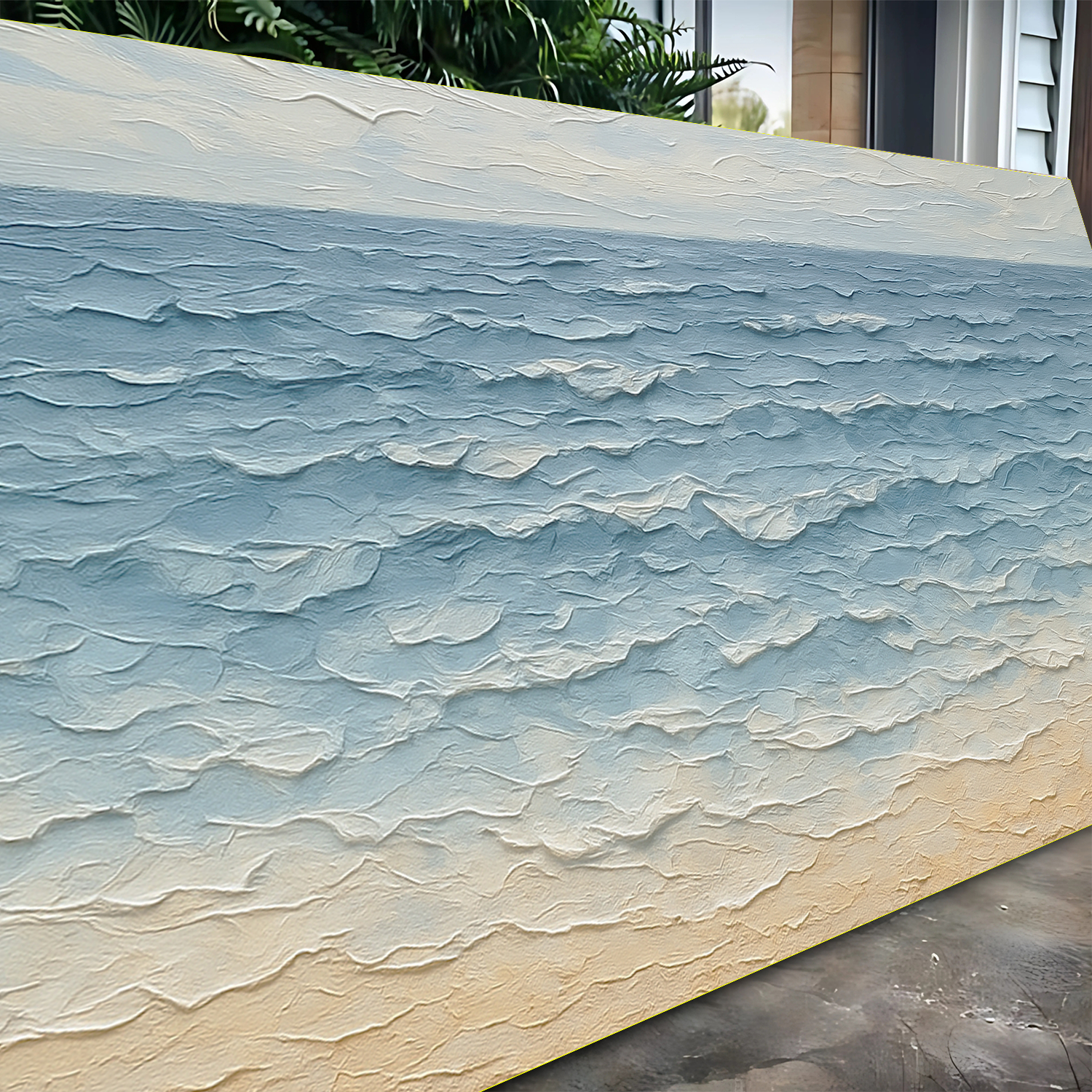 Serene Ocean Wave Coastal Wall Art VI on sale at MyriadMart