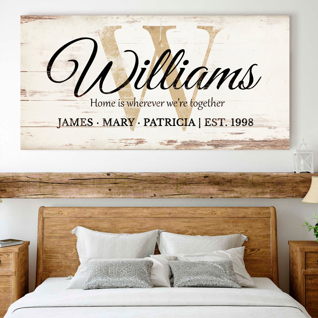 Personalized Family Sign XI on sale at MyriadMart