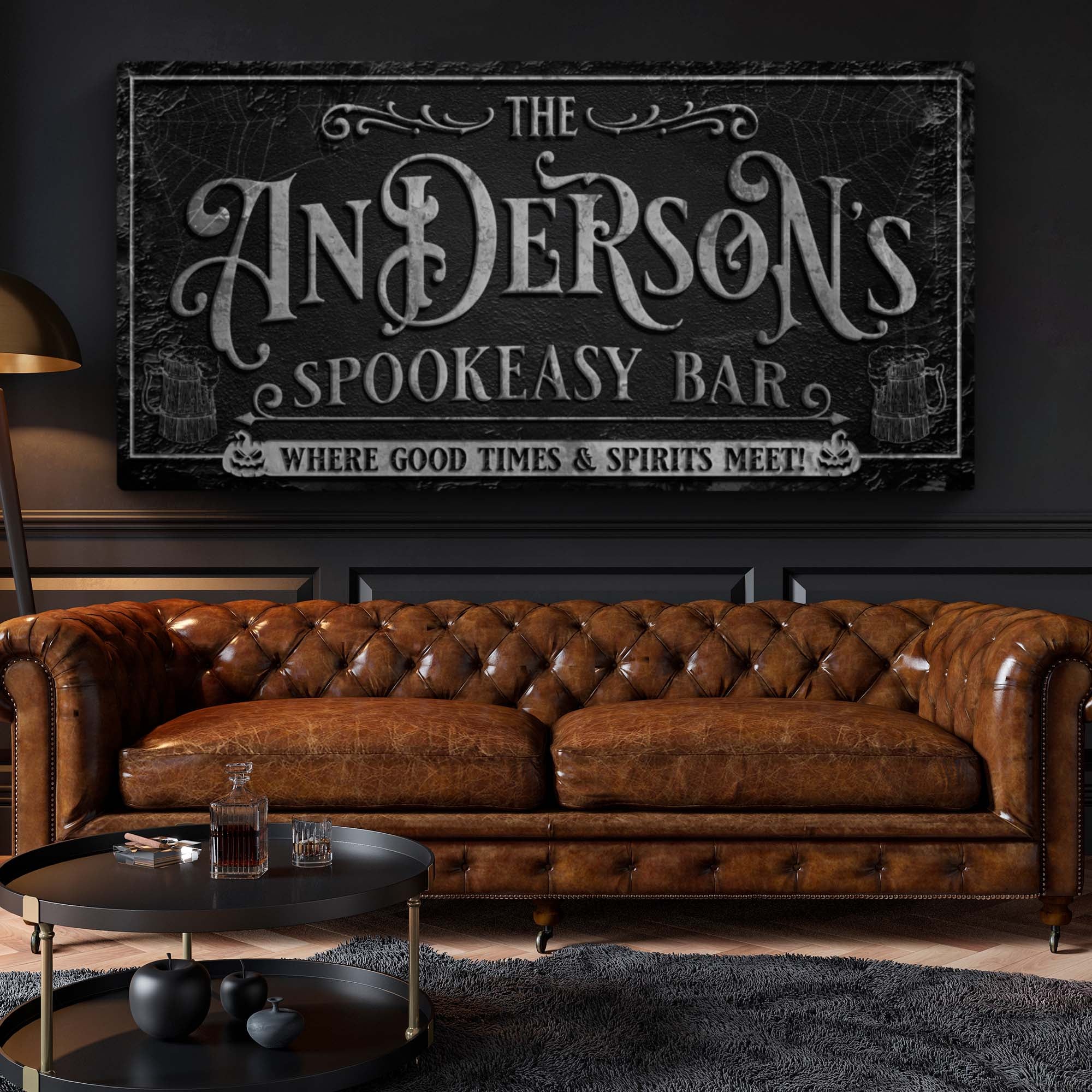 Personalized Spookeasy Bar Sign on sale at MyriadMart