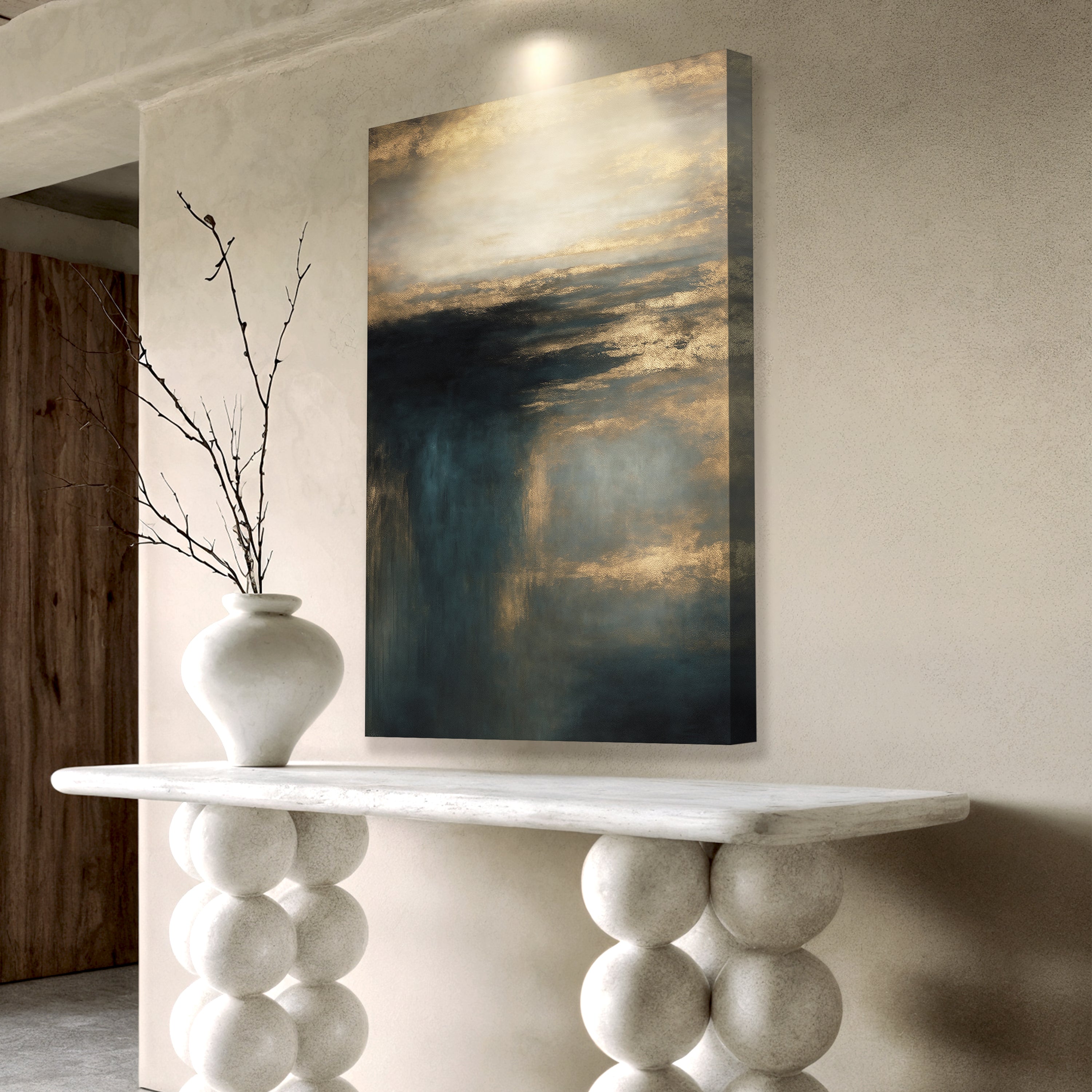 Cloudscape Glimmer Wall Art on sale at MyriadMart