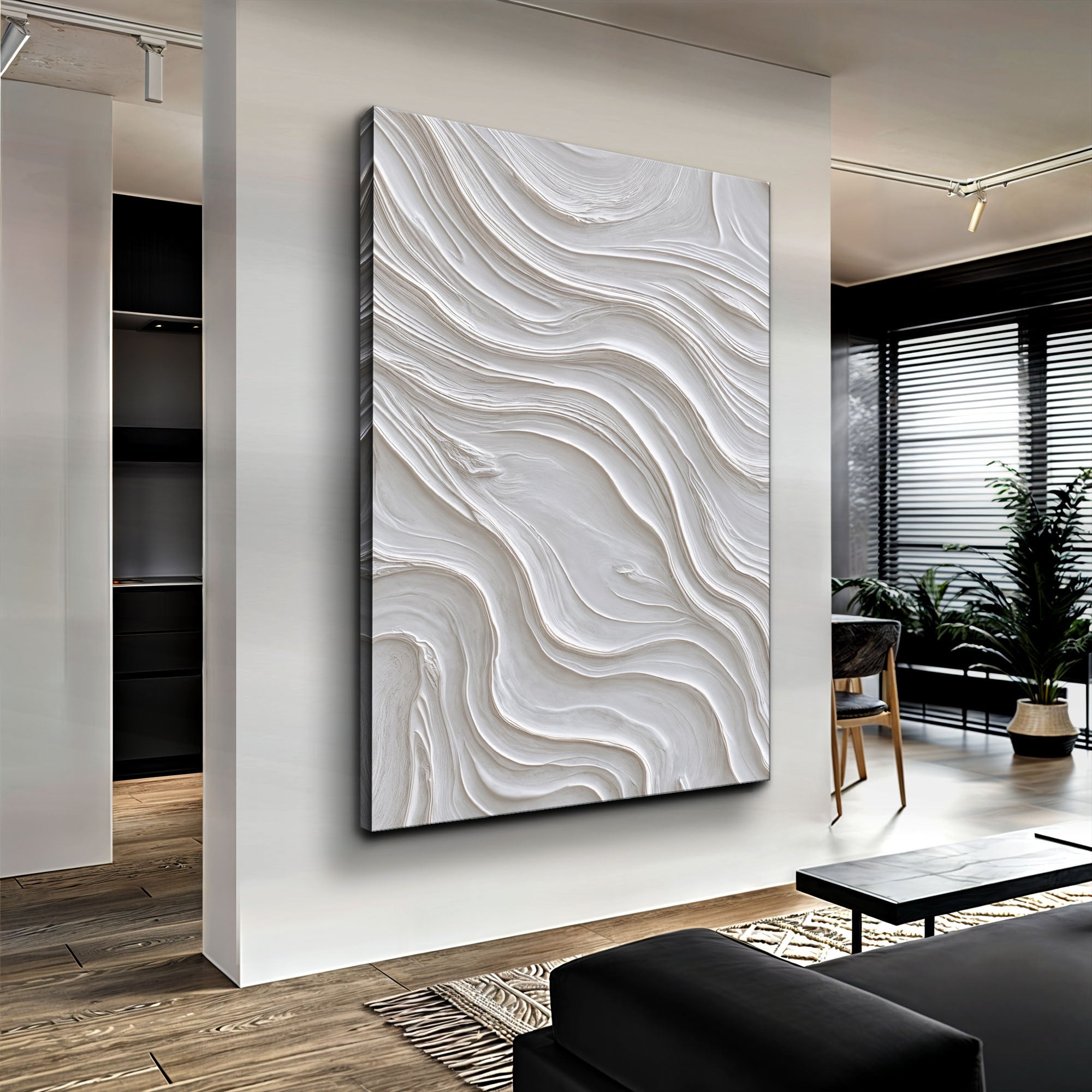 Minimalist Ocean Wave Wall Art on sale at MyriadMart