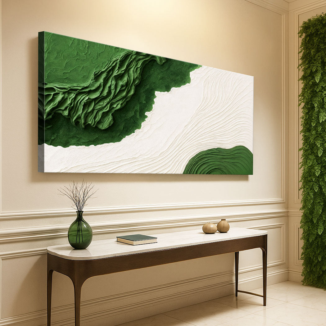 Green Rivers Abstract Wall Art IX on sale at MyriadMart