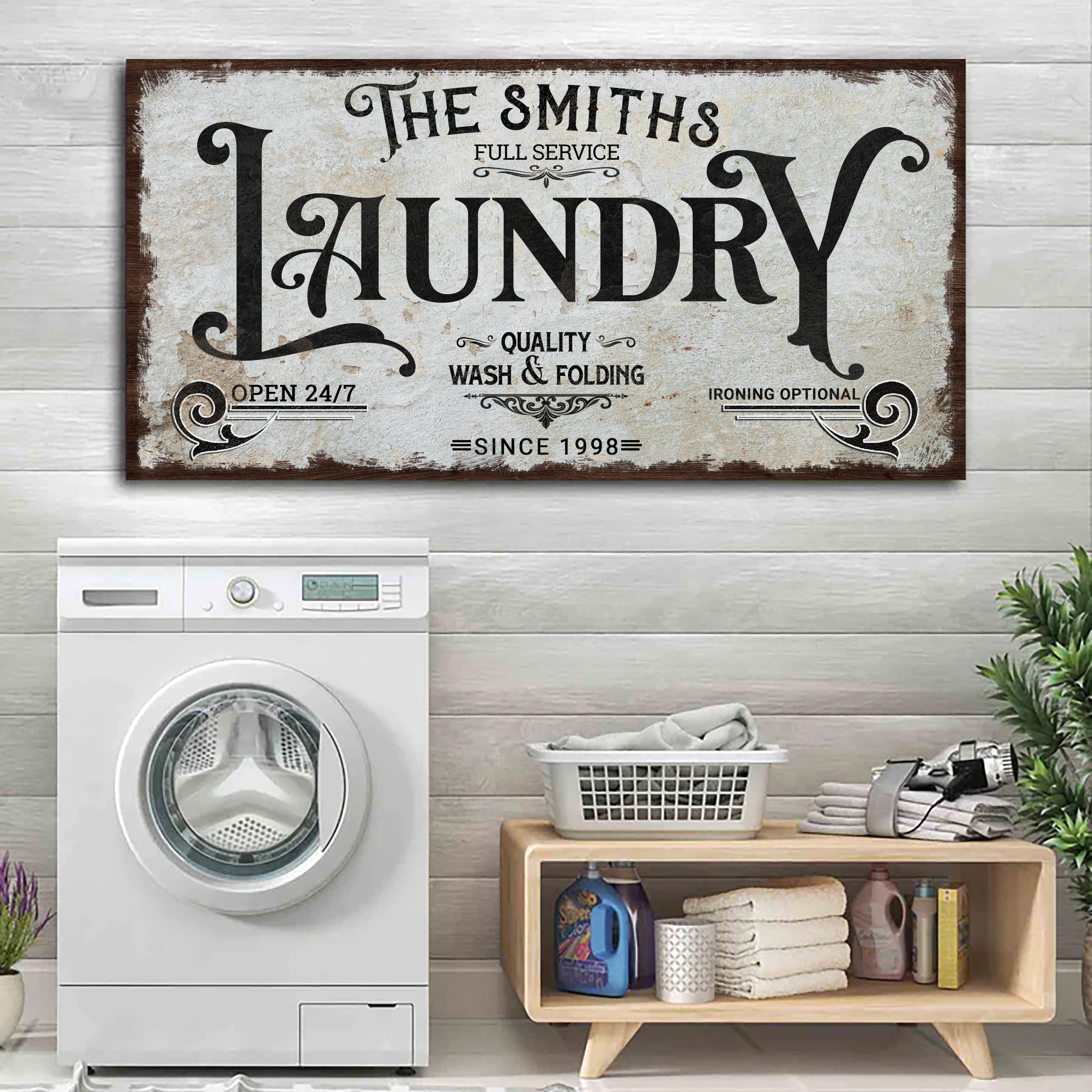 The Laundry Room Sign VII on sale at MyriadMart