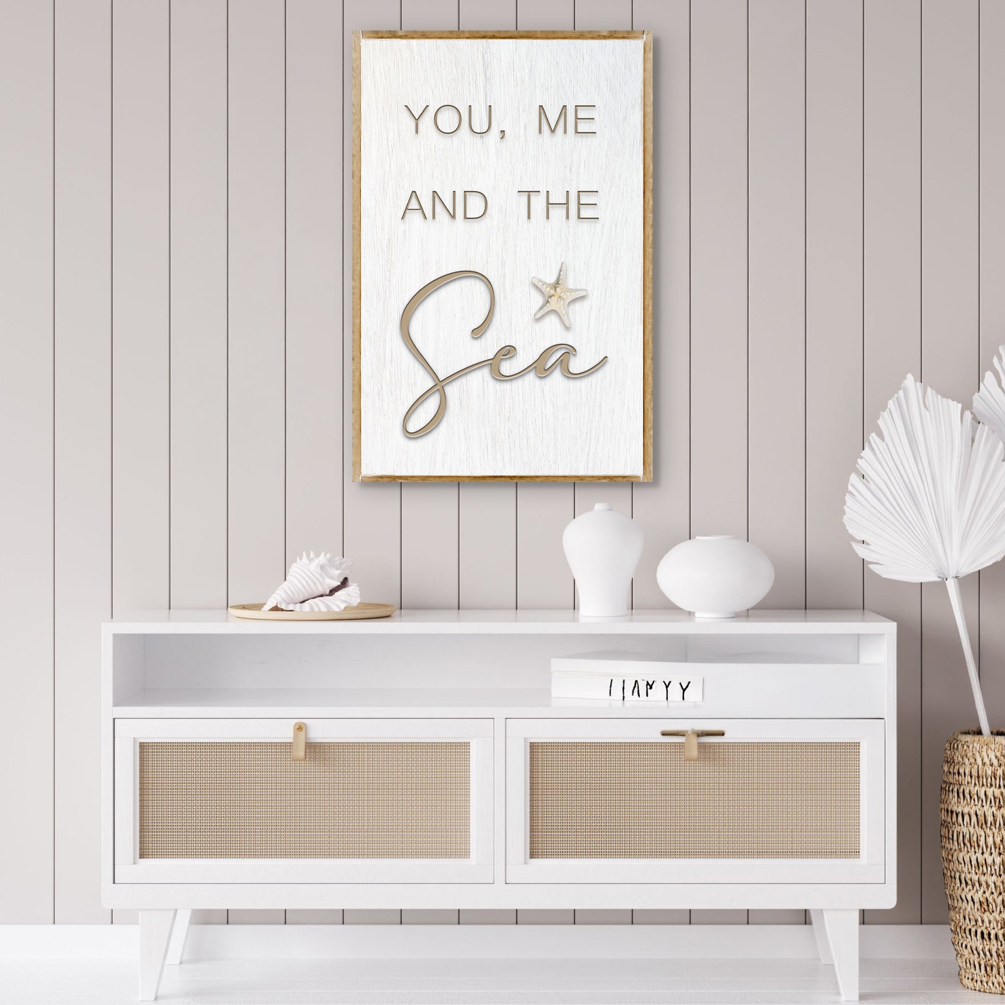You Me and the Sea Coastal Sign V on sale at MyriadMart