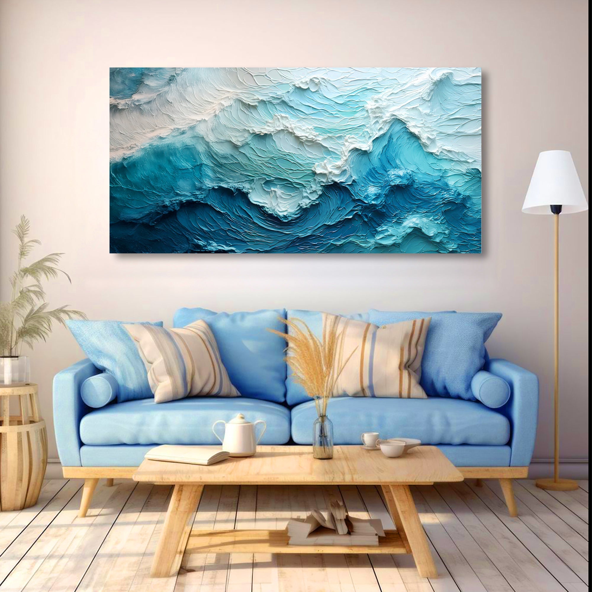 Blue Ocean Coastal Wall Art II on sale at MyriadMart