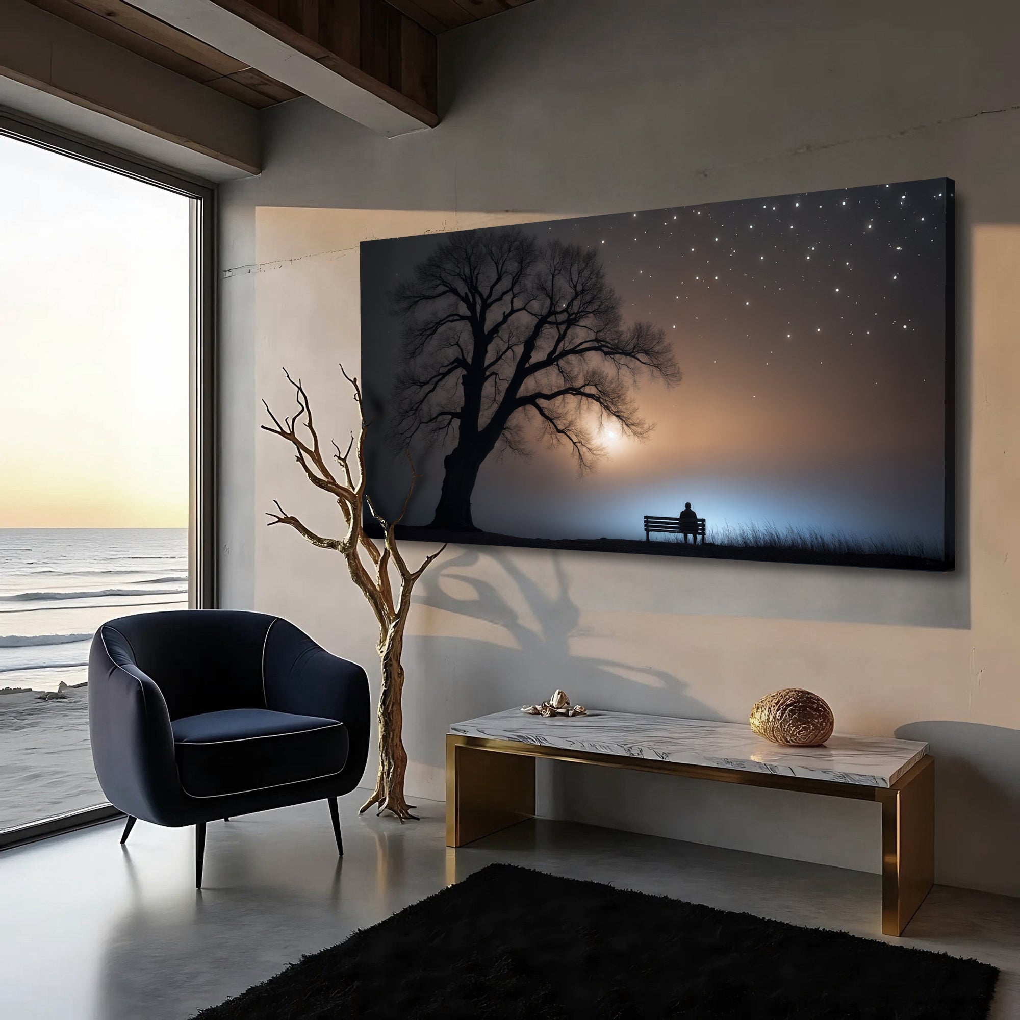 Modern Nature Scenery Wall Art on sale at MyriadMart