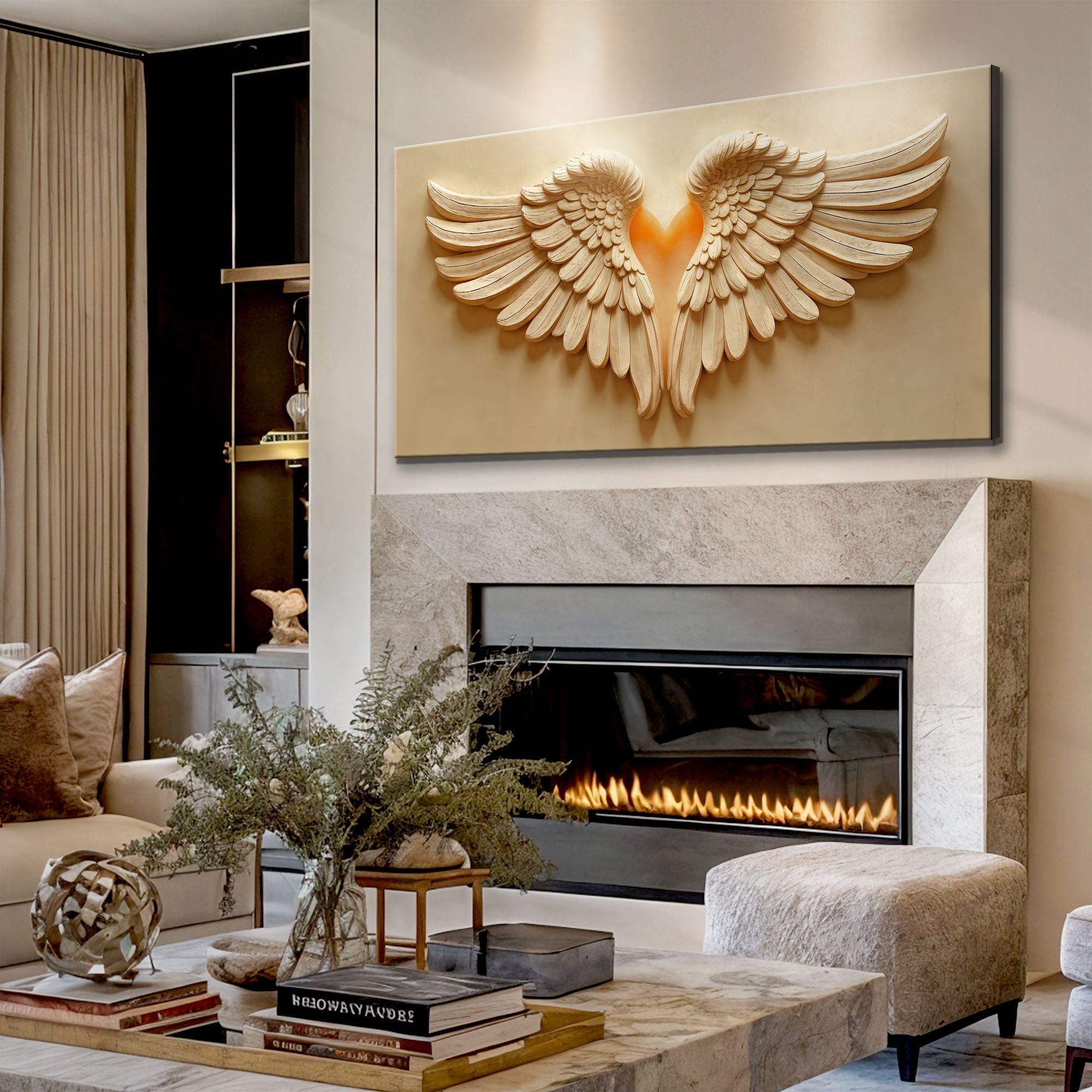 Wings Of Devotion Wall Art on sale at MyriadMart